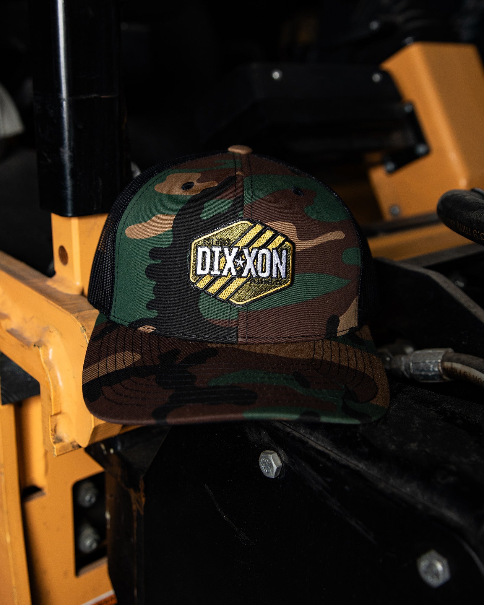 Tactical Stripes Curved Bill Trucker Snapback
