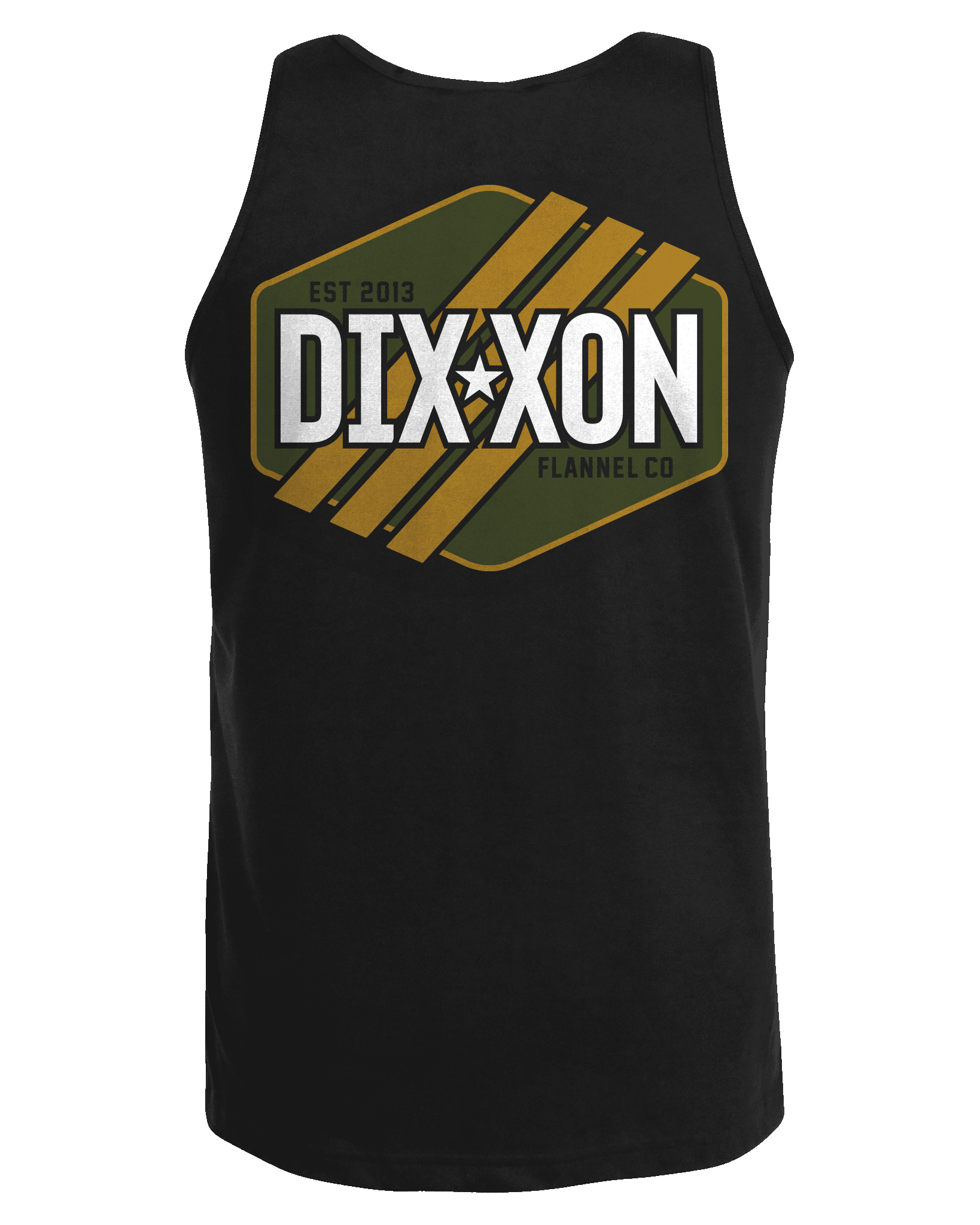 Tactical Stripes Tank - Black & O.D. Green