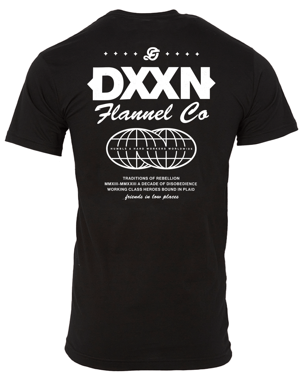 White Tech T-Shirt - Black