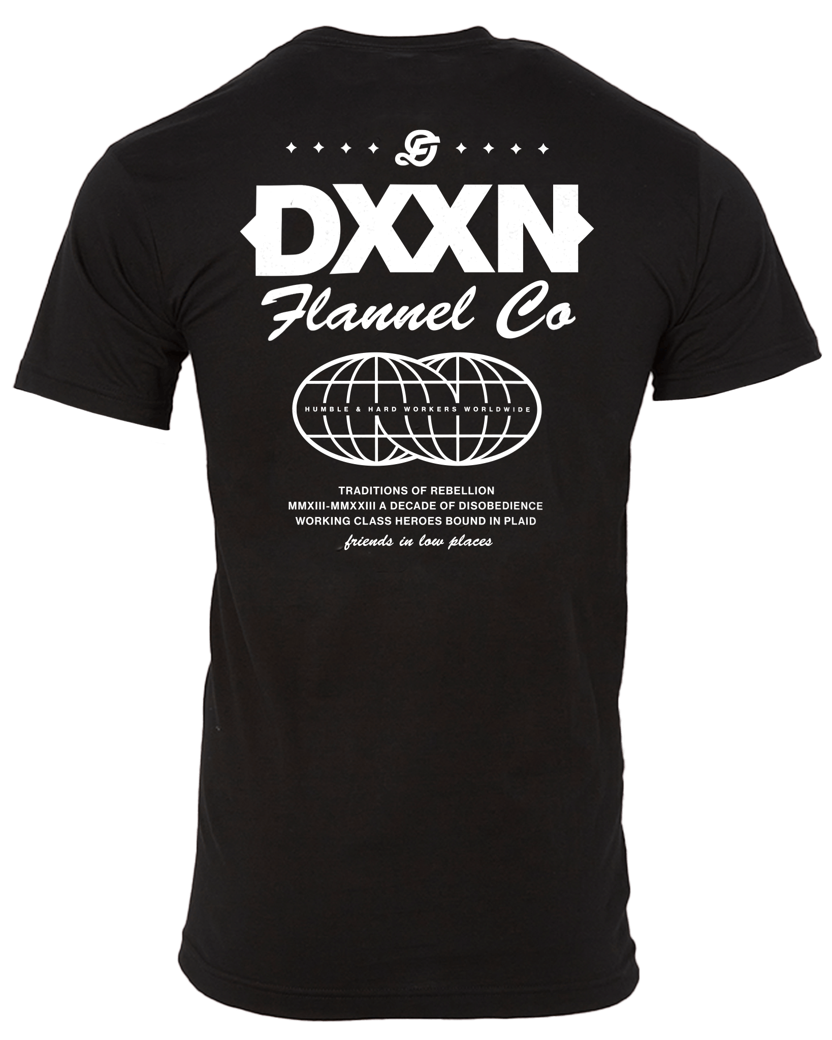 White Tech T-Shirt - Black