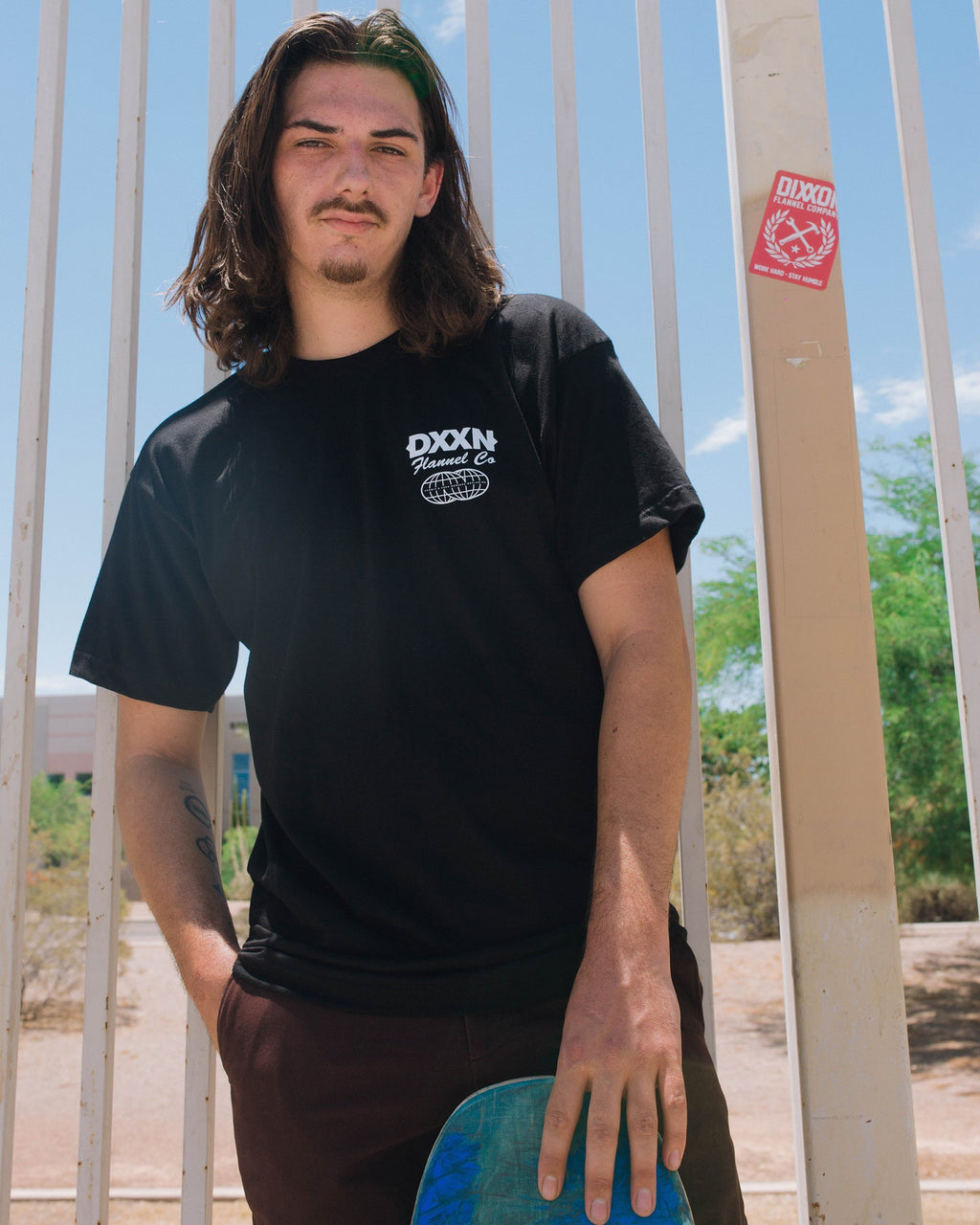 White Tech T-Shirt - Black