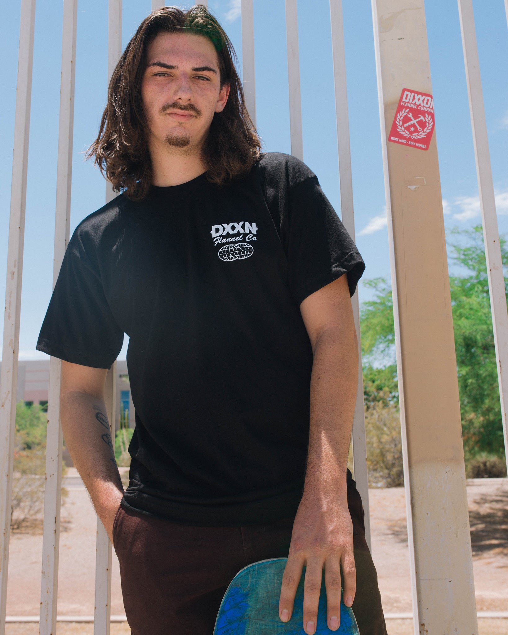 White Tech T-Shirt - Black