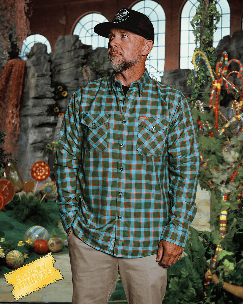 The Golden Ticket Flannel