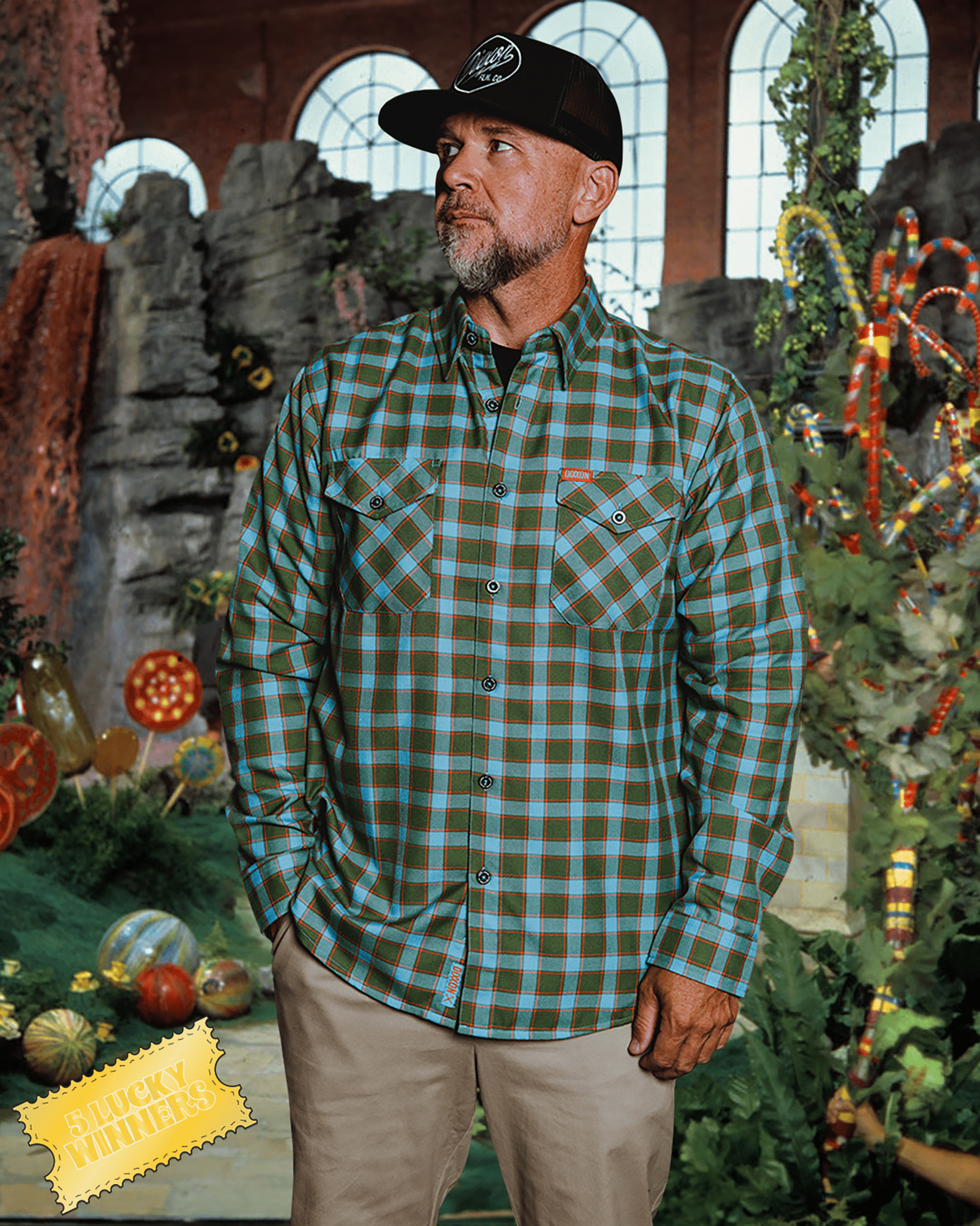 The Golden Ticket Flannel