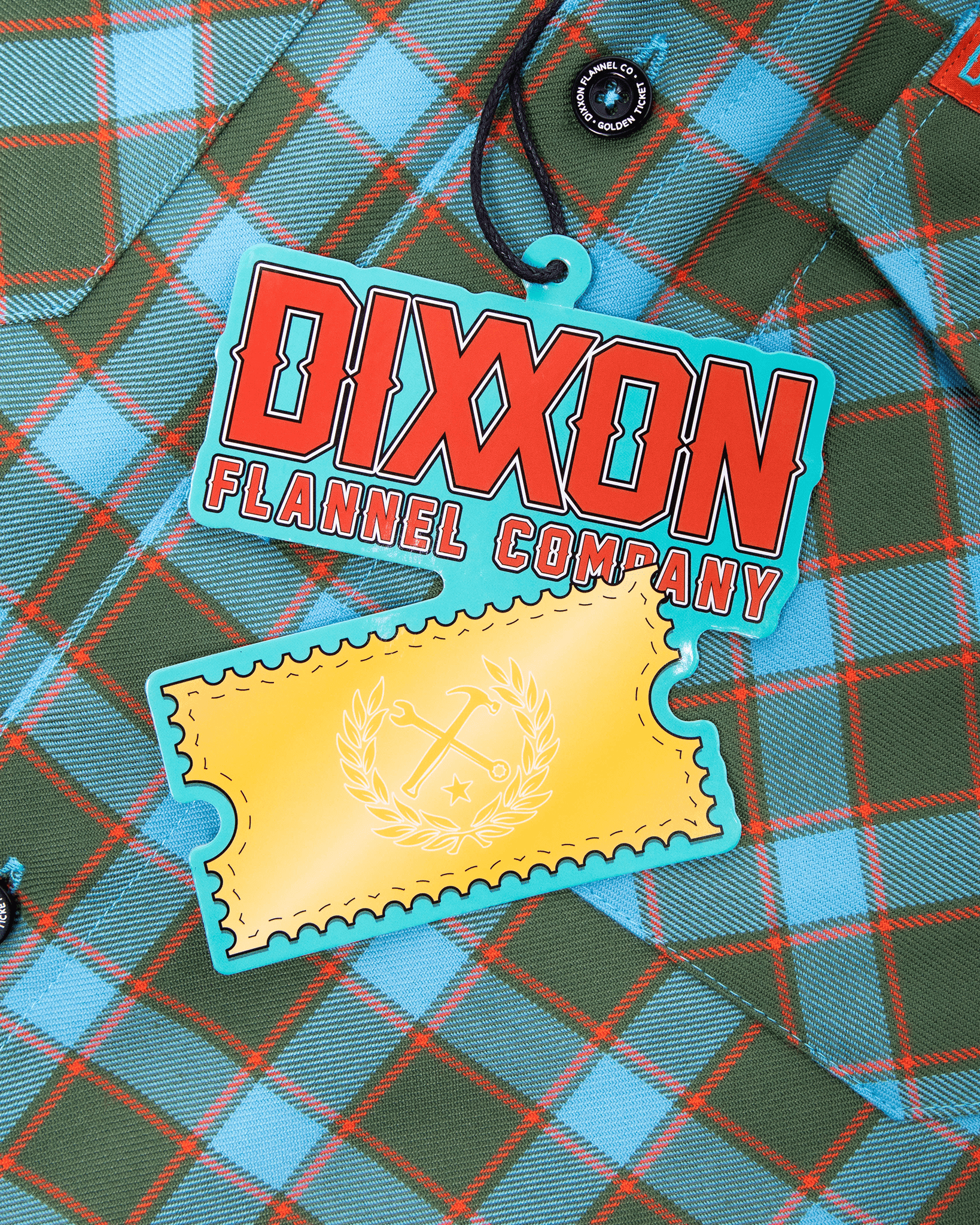 The Golden Ticket Flannel
