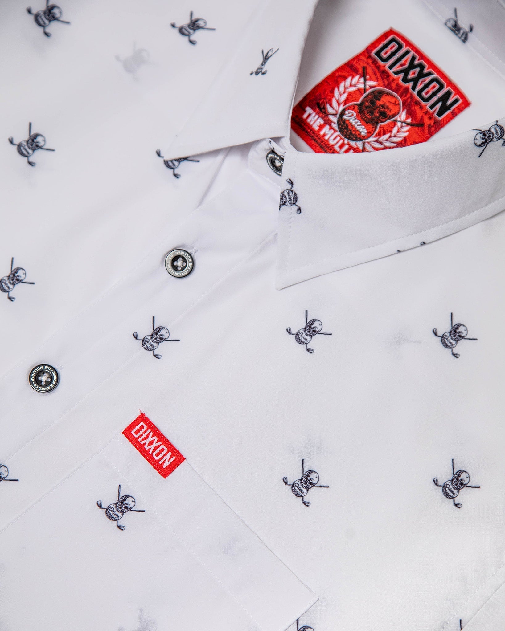 The Mulligan Party Shirt - White