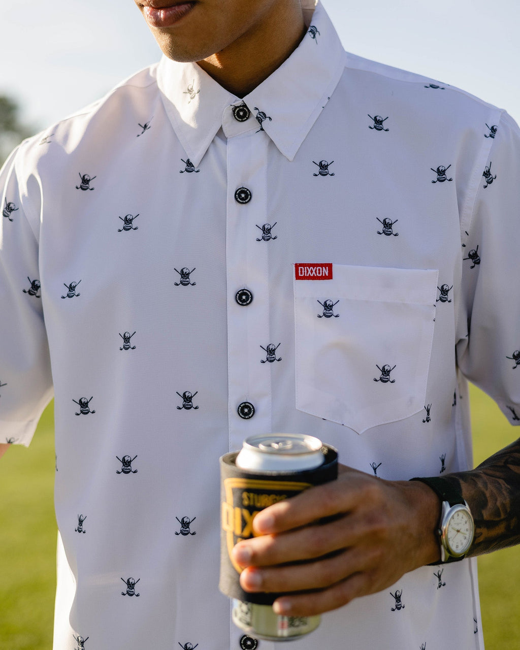 The Mulligan Party Shirt - White