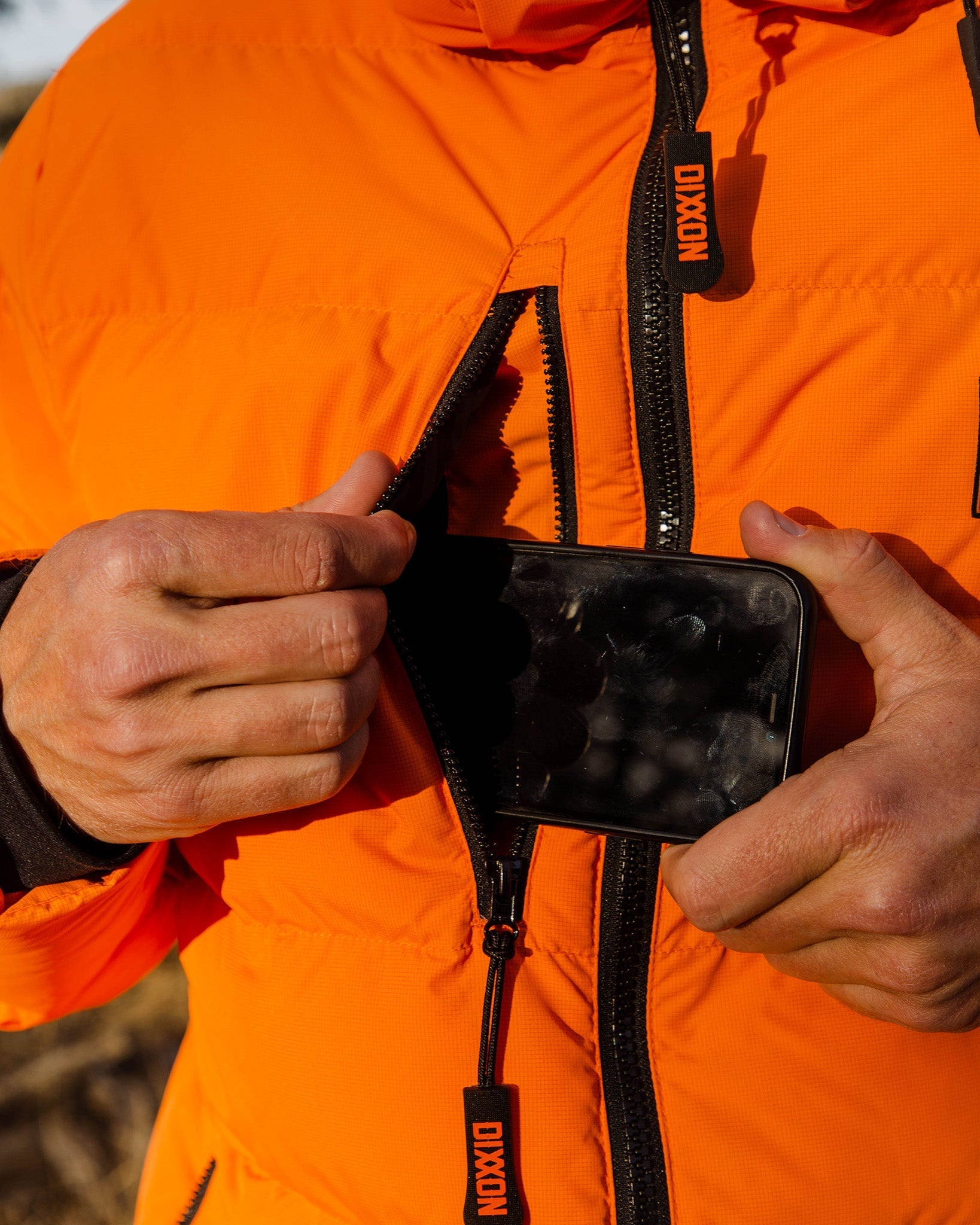 The Ridge Down Jacket - Orange