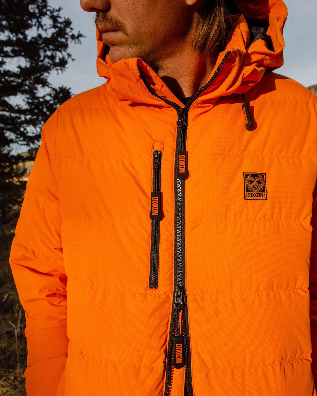 The Ridge Down Jacket - Orange