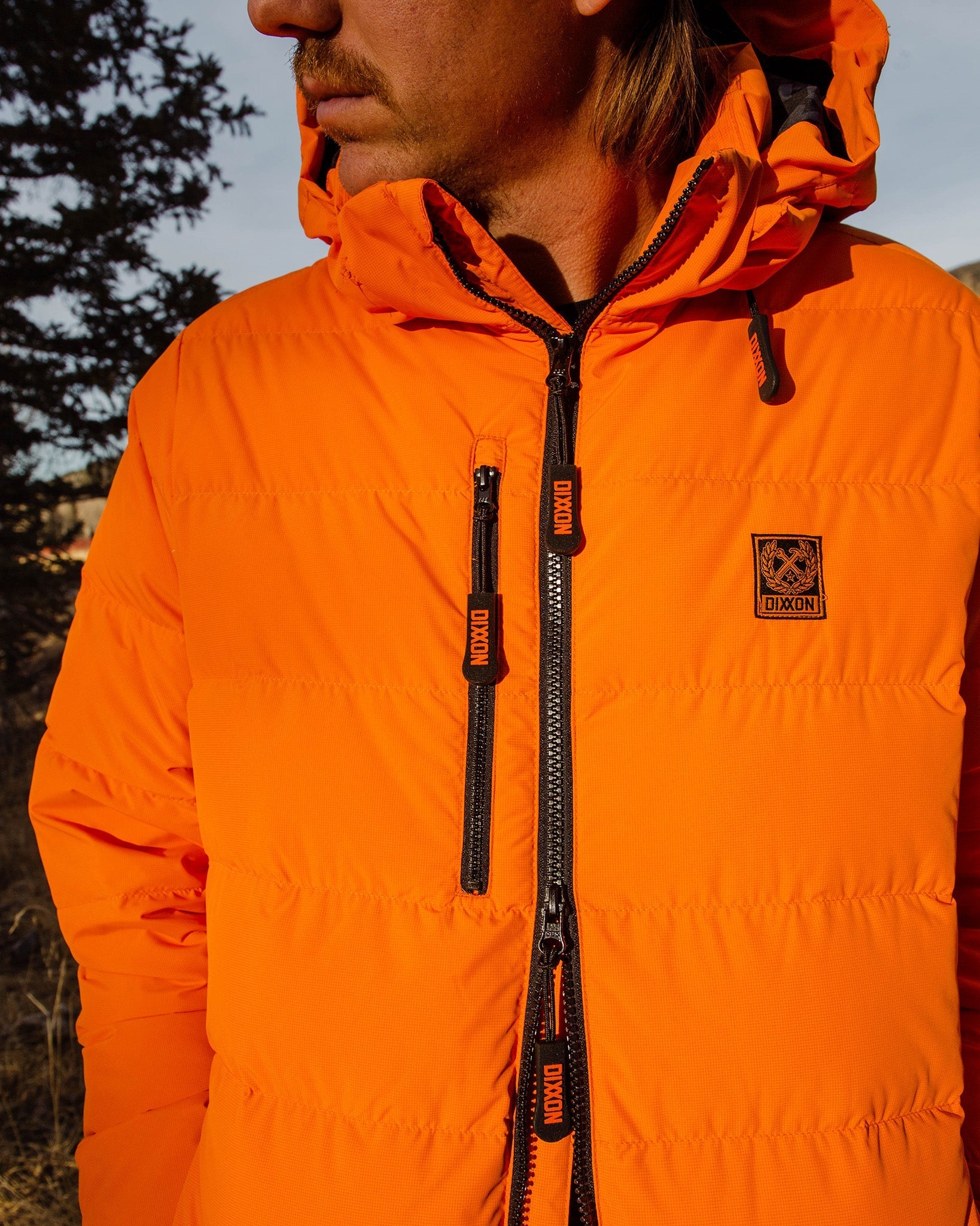 The Ridge Down Jacket - Orange