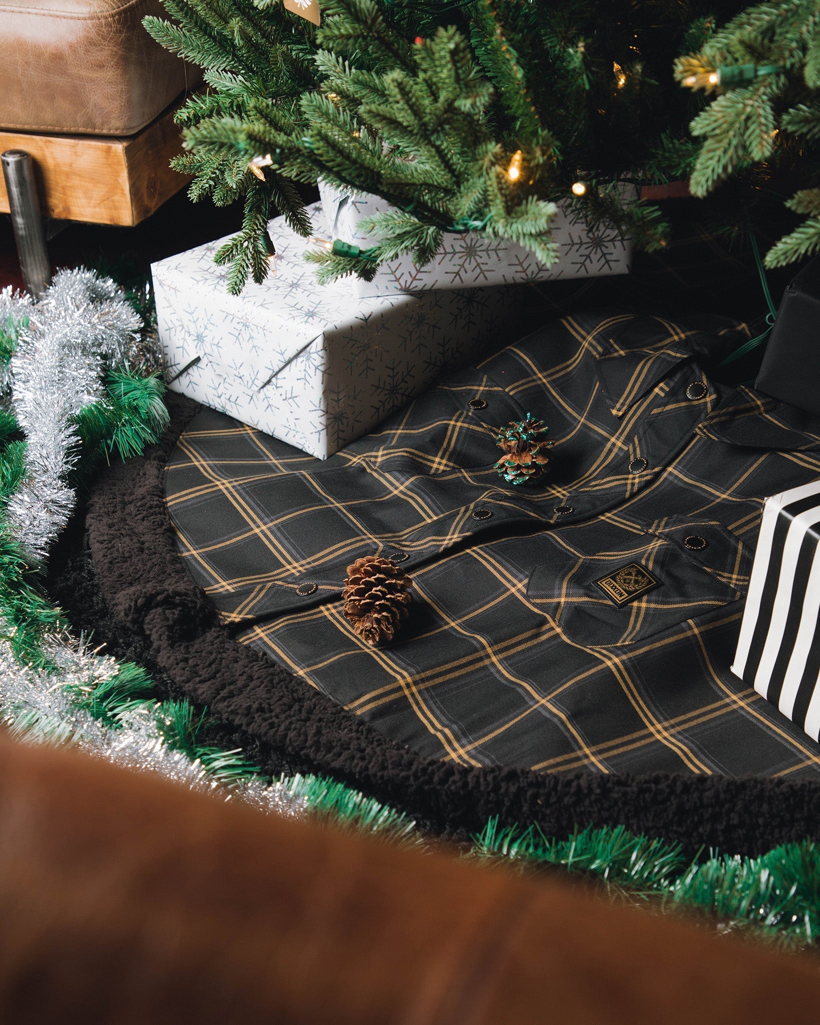 The Tinsel Tree Skirt