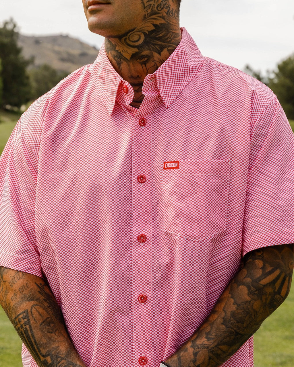 The Trap Party Shirt - Red & White