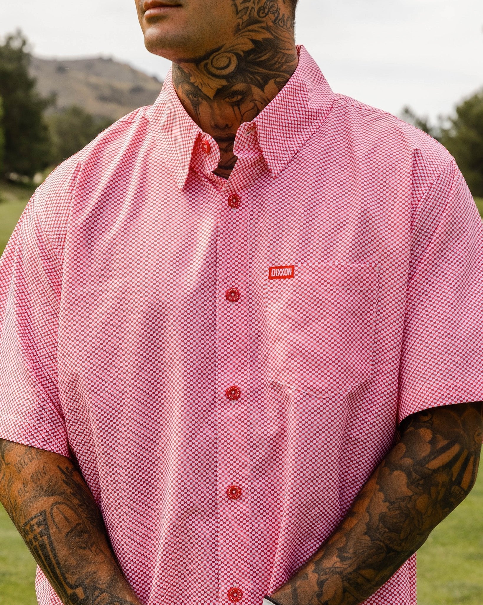 The Trap Party Shirt - Red & White