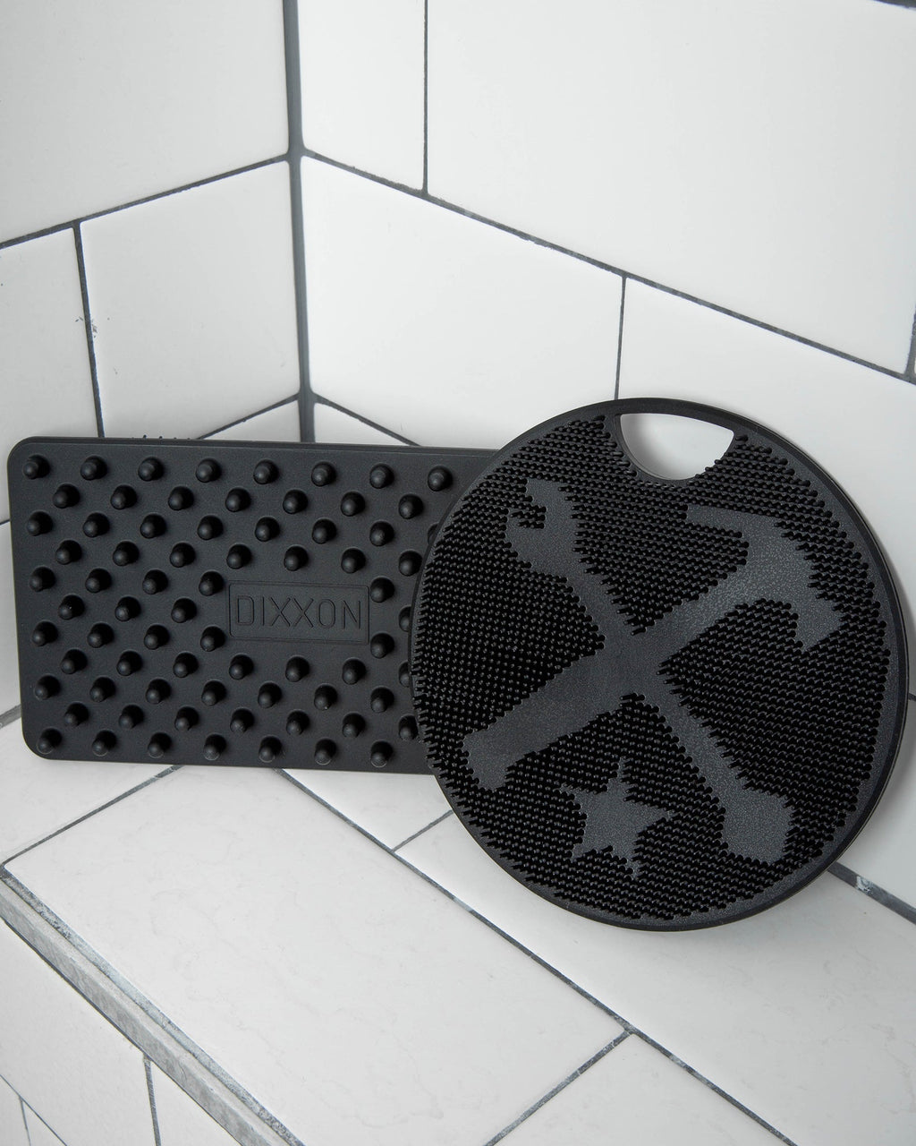 Thick Bristled Rectangular Body Scrubber