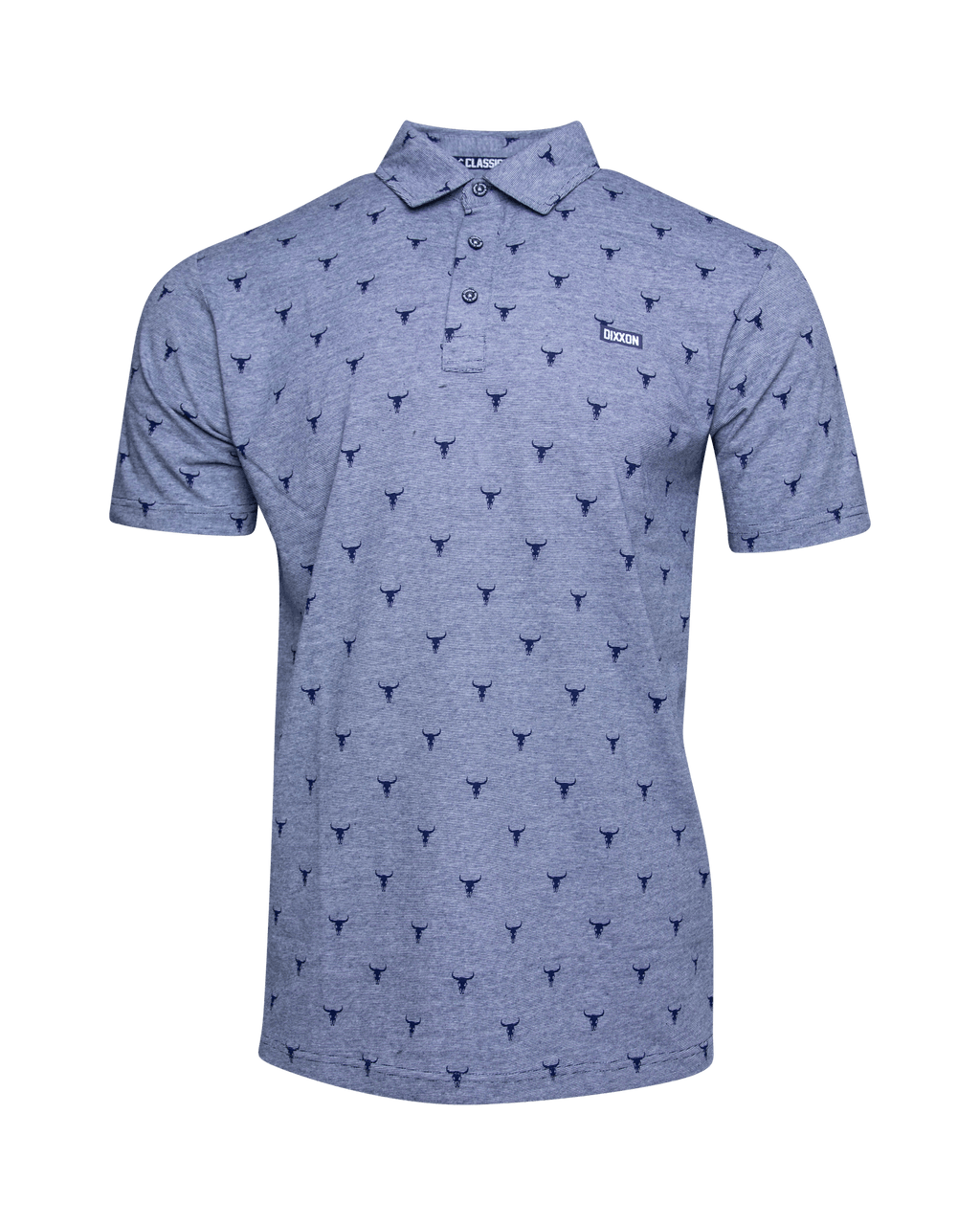Tolleson Premium Polo - Heathered Blue