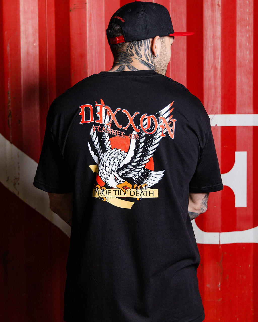 Traditional Eagle T-Shirt - Black