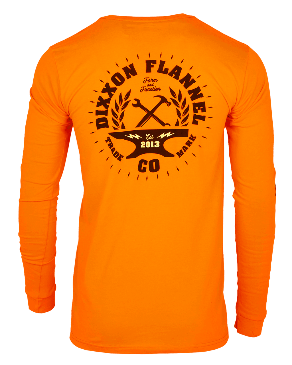Unite Hi Vis Long Sleeve T-Shirt - Orange