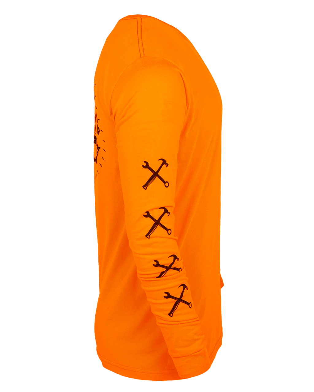 Unite Hi Vis Long Sleeve T-Shirt - Orange