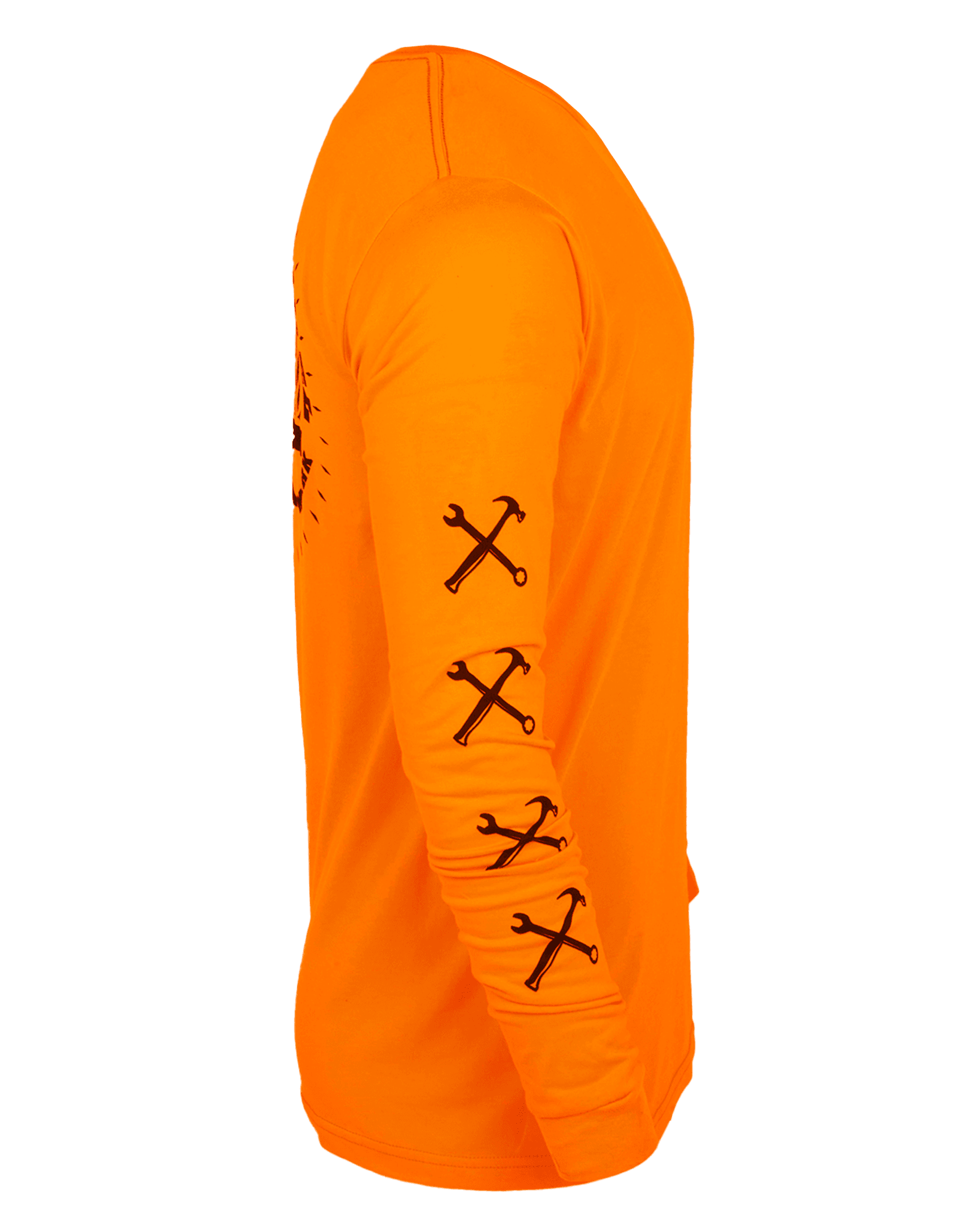 Unite Hi Vis Long Sleeve T-Shirt - Orange