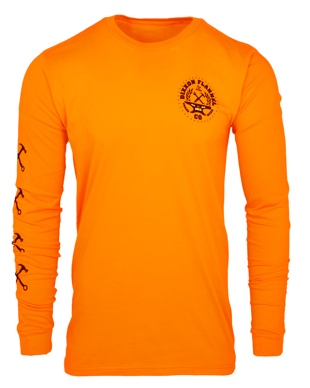 Unite Hi Vis Long Sleeve T-Shirt - Orange