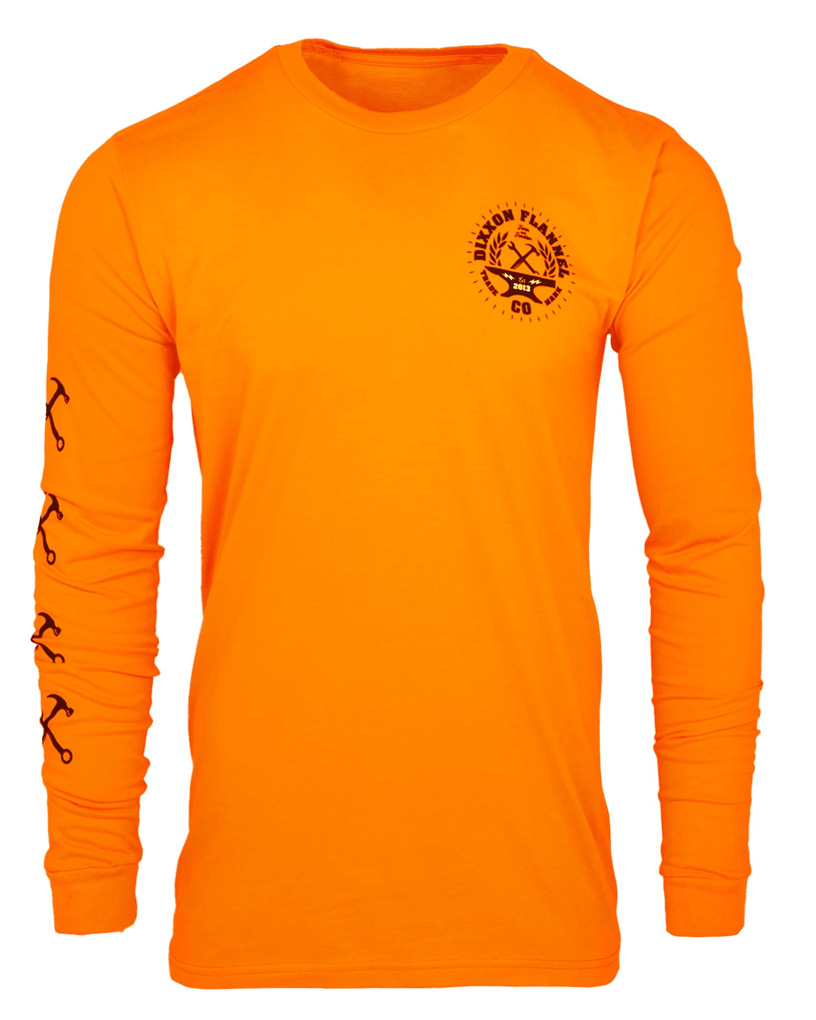 Unite Hi Vis Long Sleeve T-Shirt - Orange
