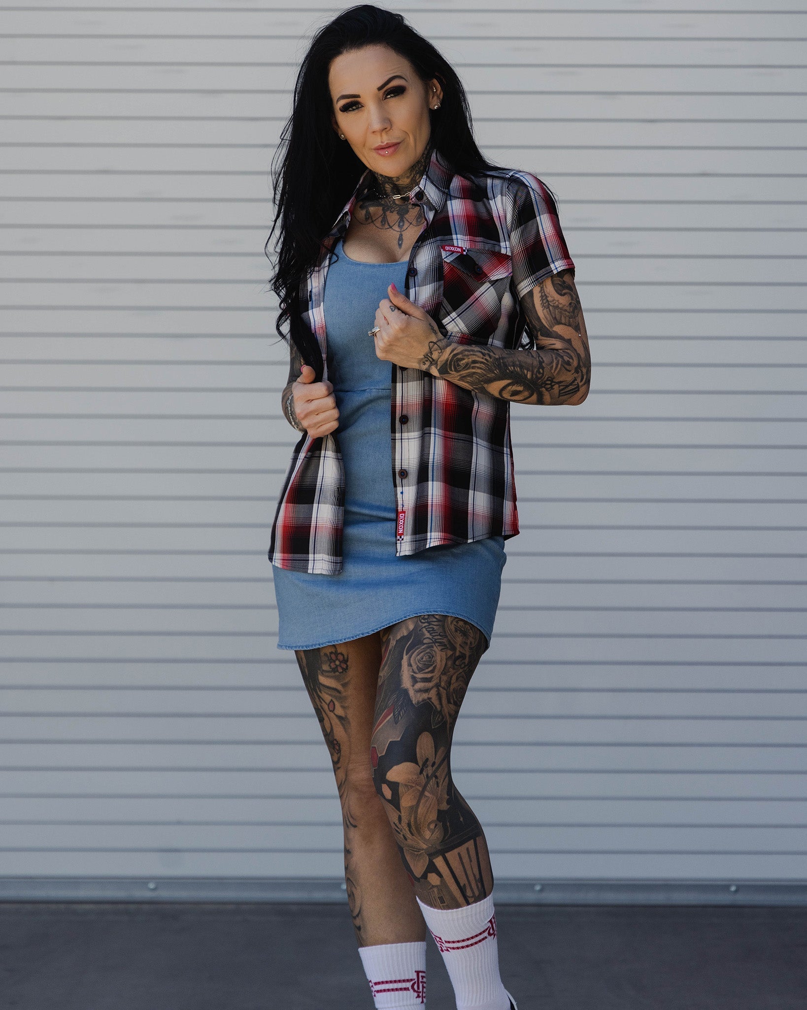 Uptown Dress - Blue Denim