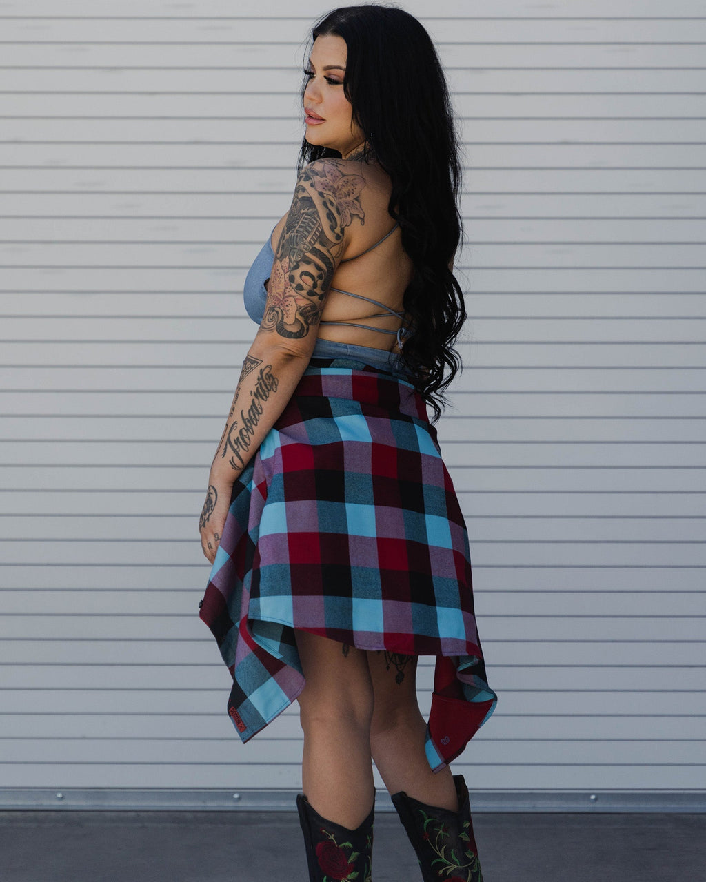 Uptown Dress - Blue Denim