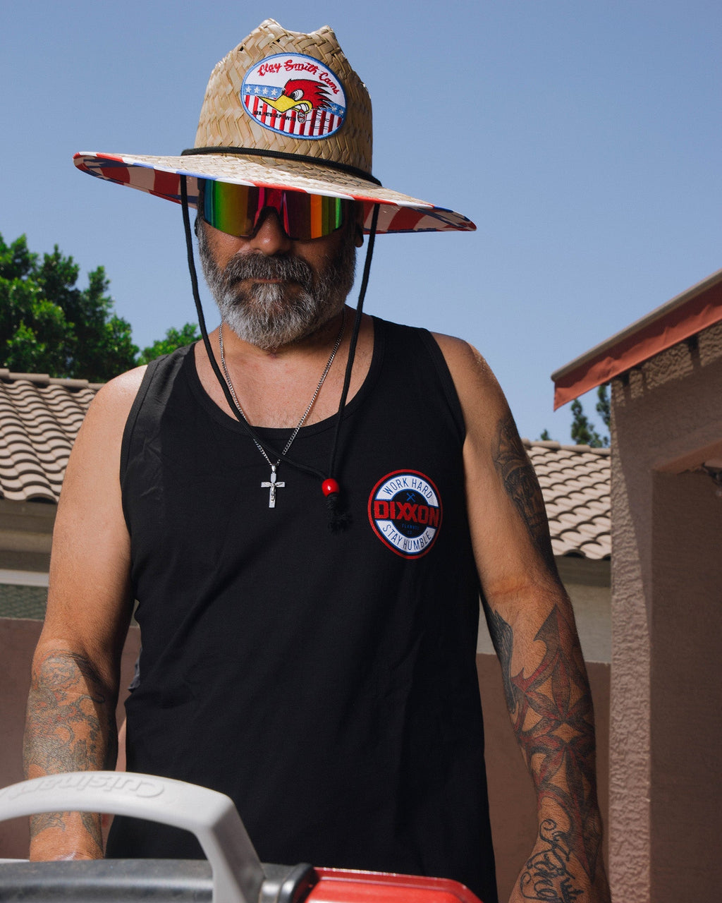 USA Corpo Tank - Black