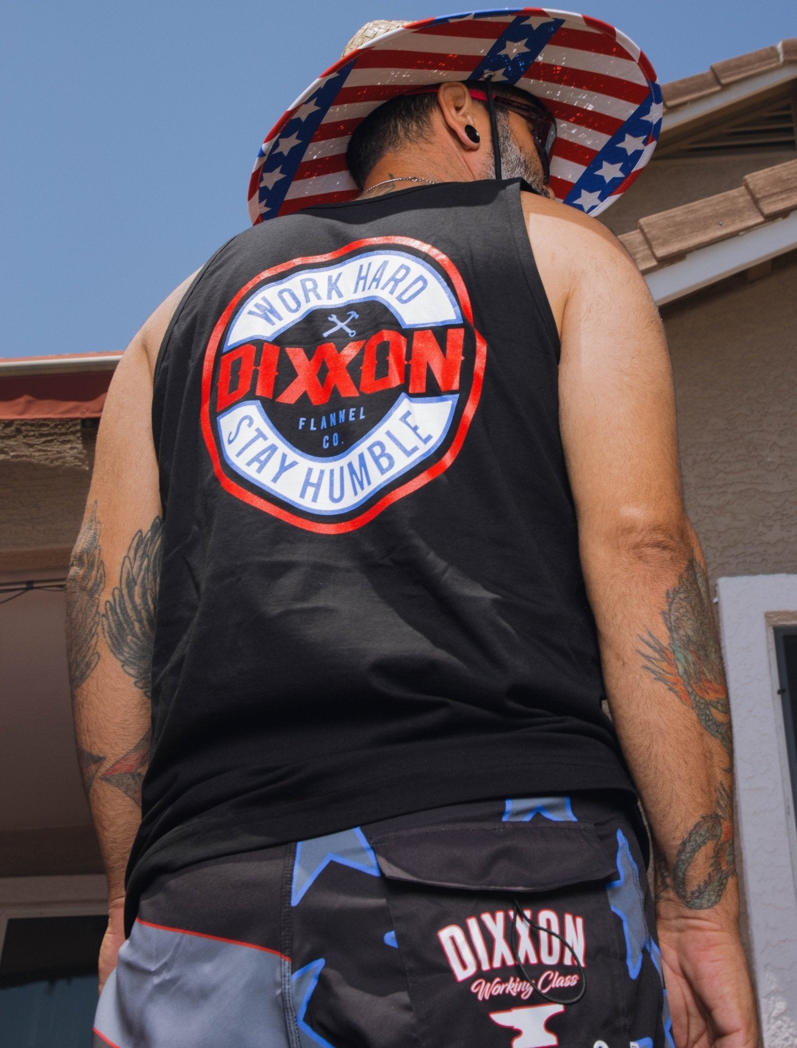 USA Corpo Tank - Black