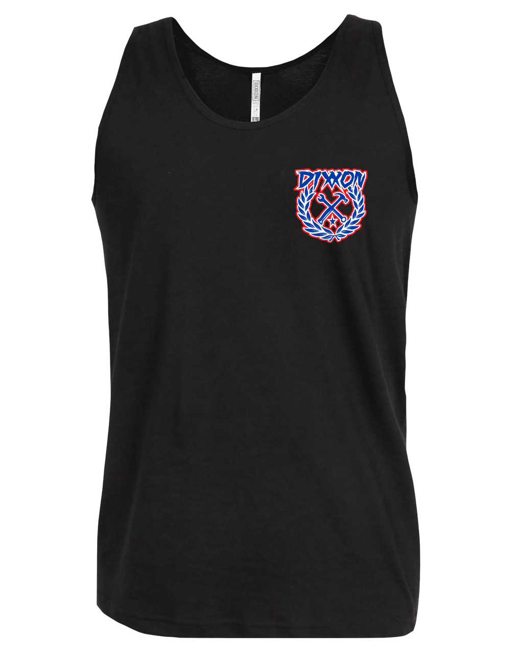 USA Party Crest Tank - Black