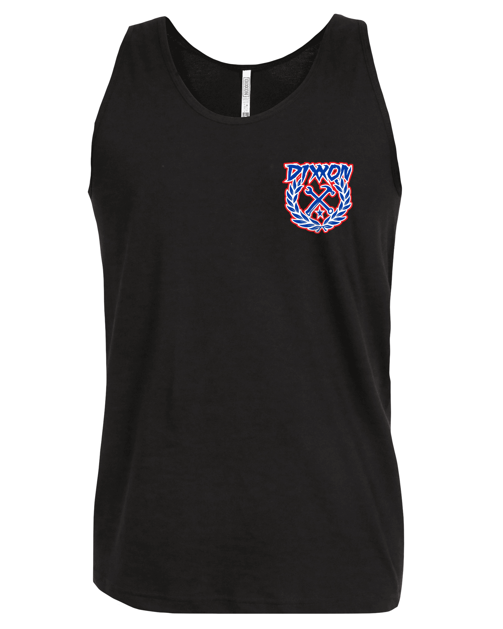 USA Party Crest Tank - Black