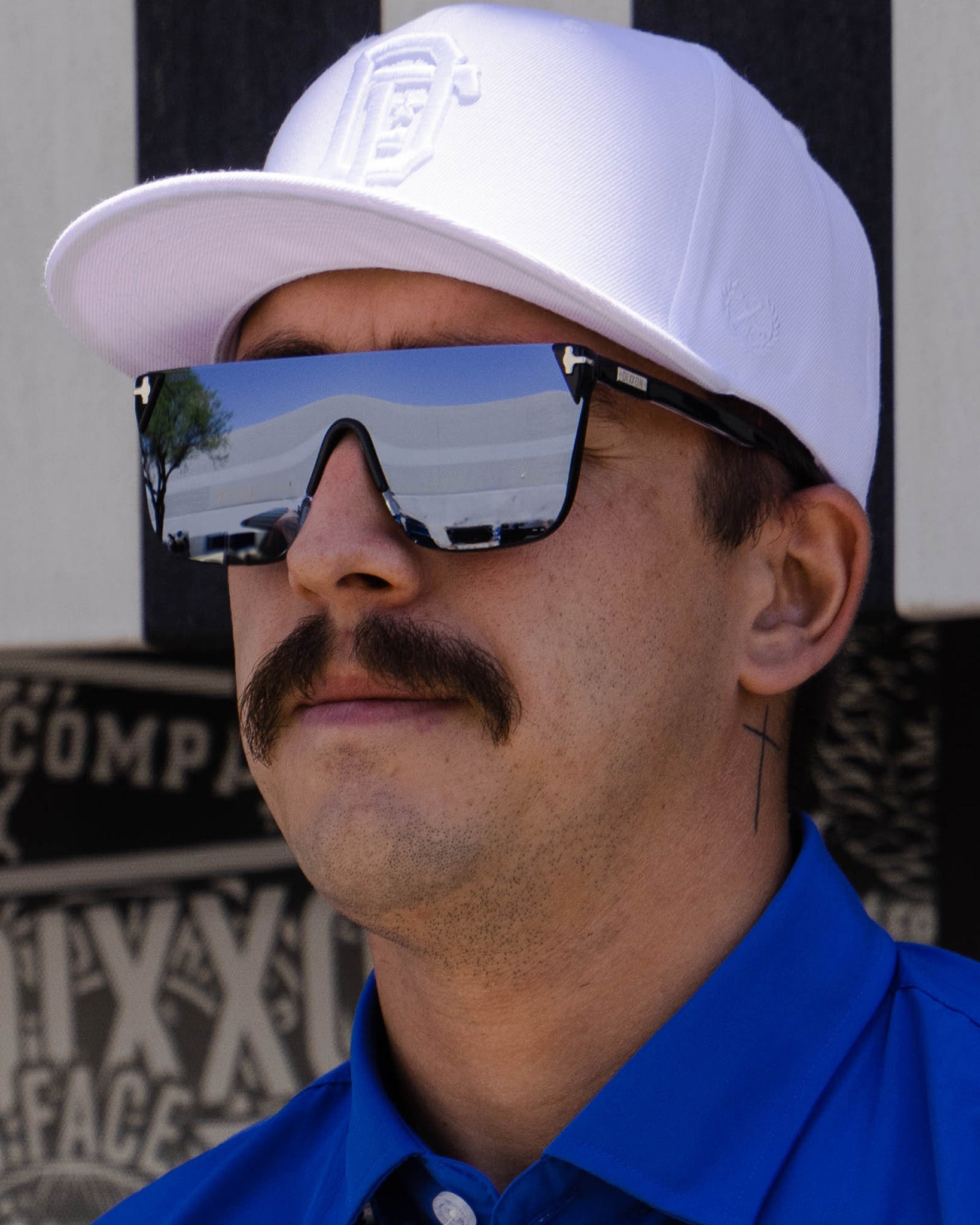 Vega Sunglasses - Black & Chrome