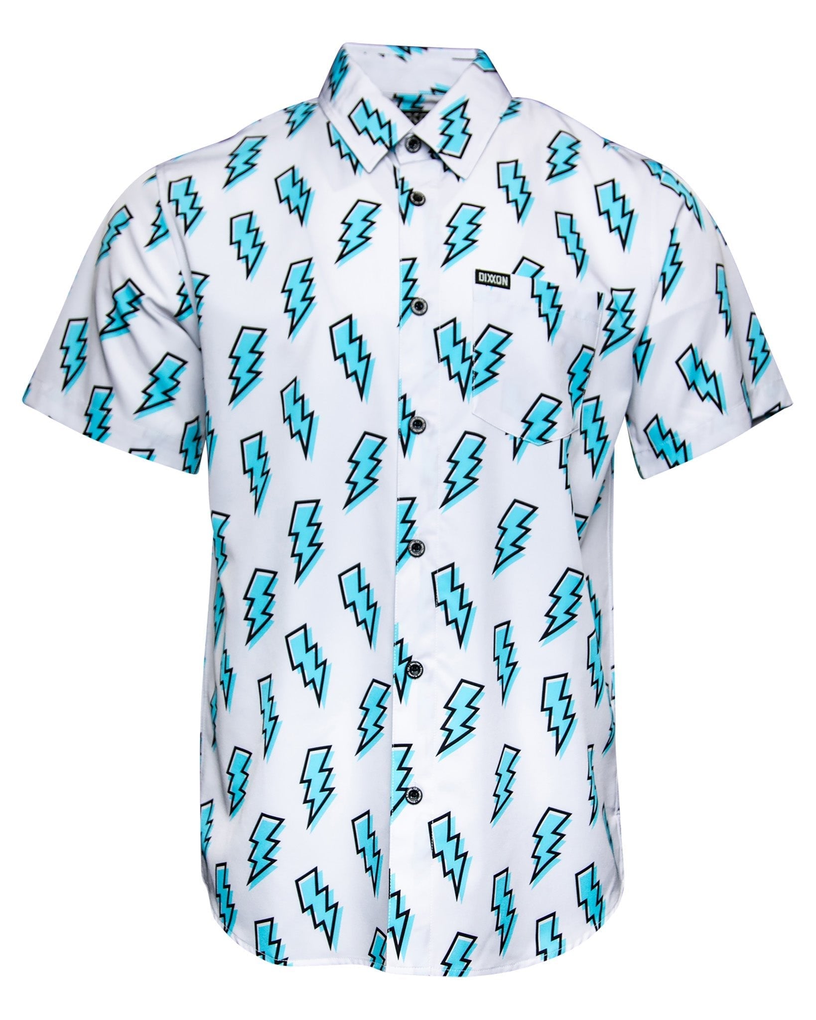 Voltage Party Shirt - Gray & Blue