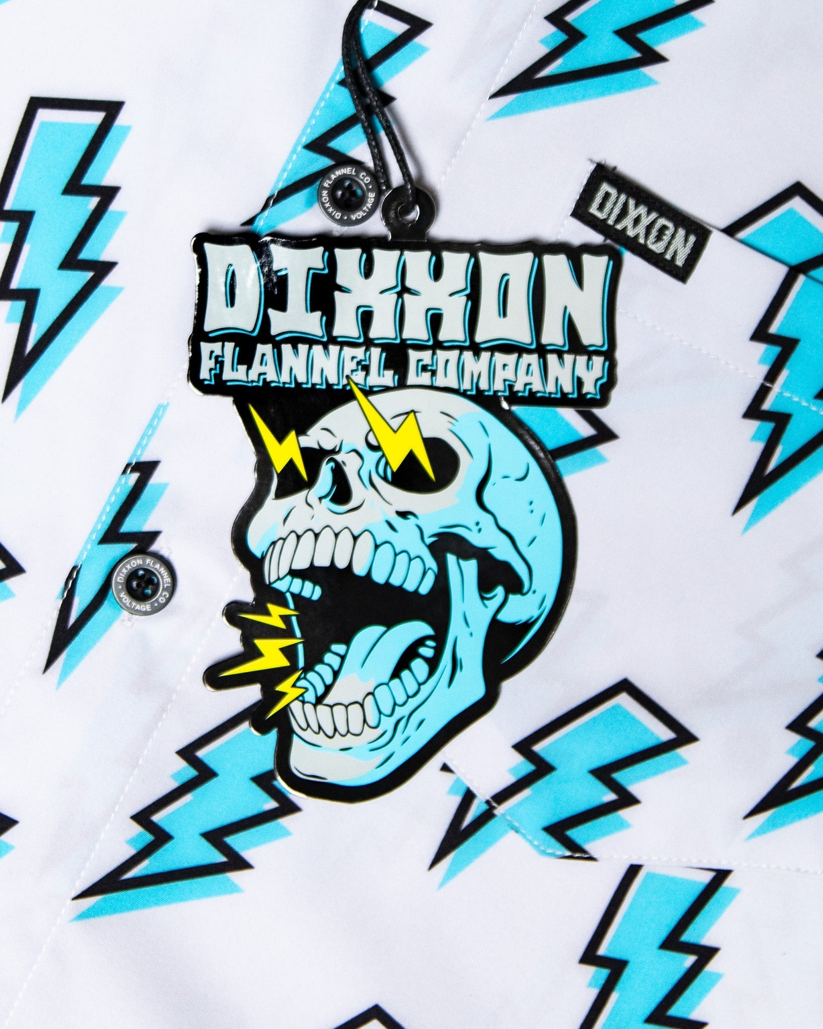 Voltage Party Shirt - Gray & Blue