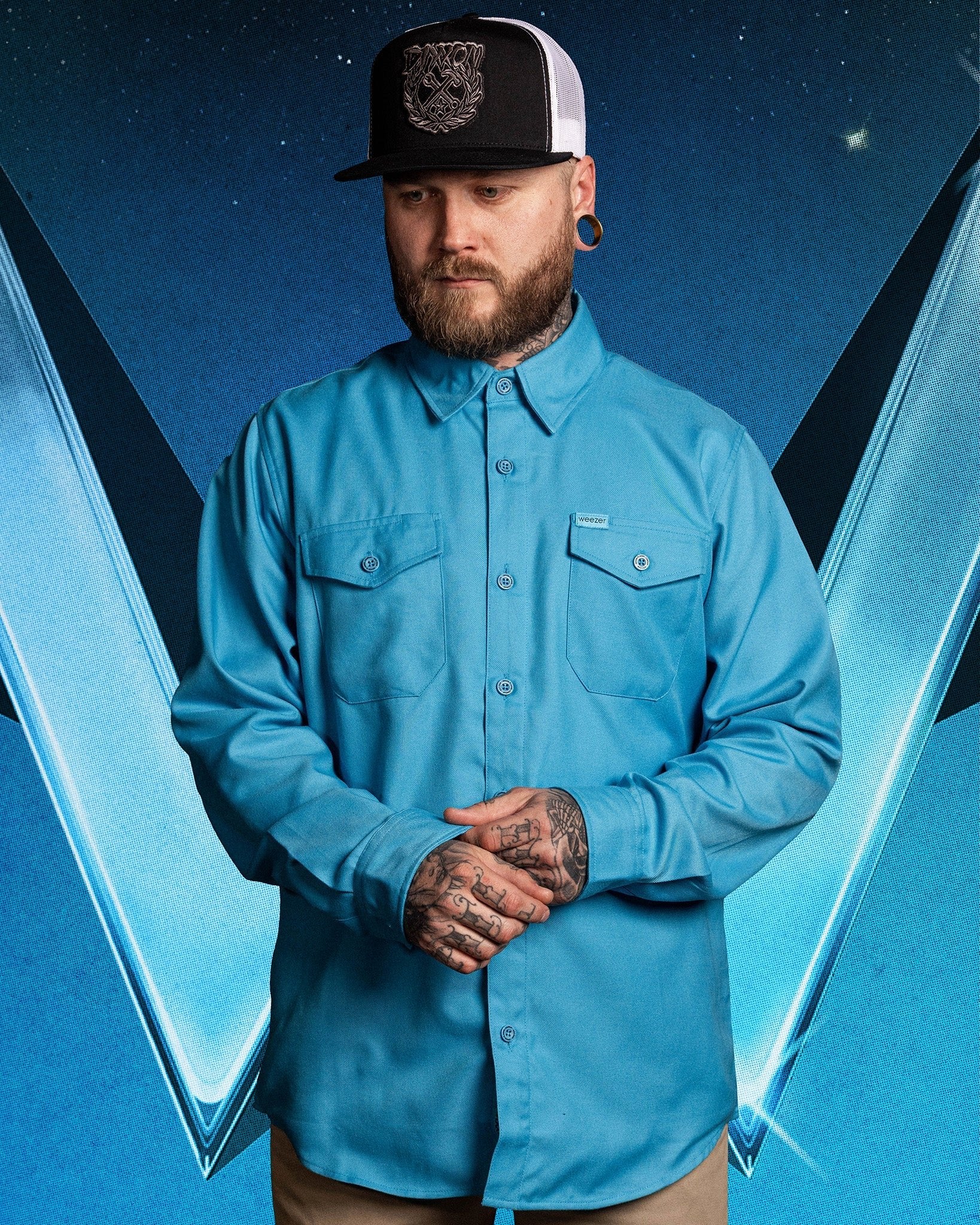 Weezer Blue Album Flannel