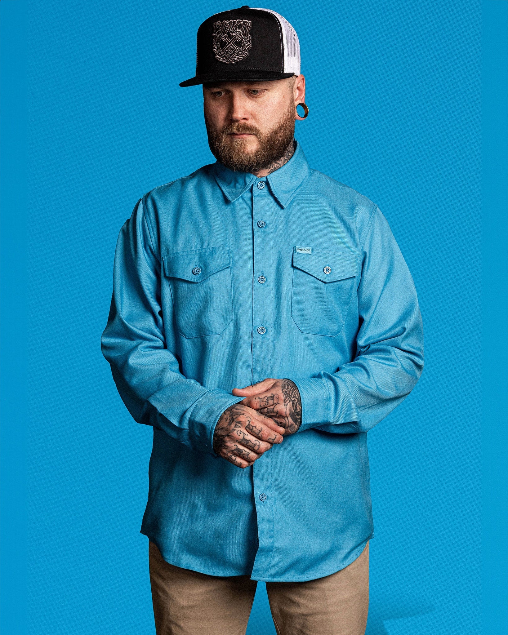 Weezer Blue Album Flannel