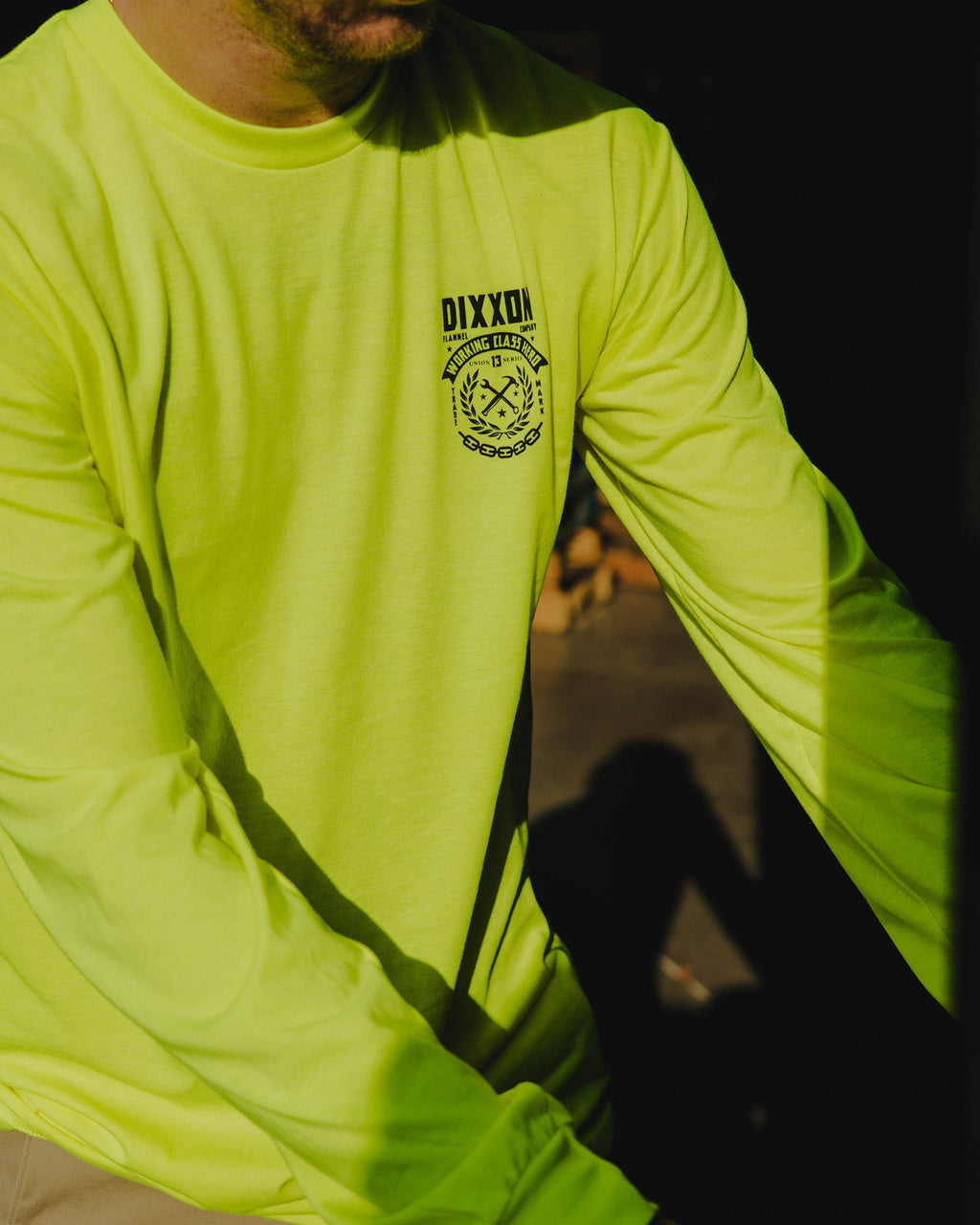 Weld Hi Vis Long Sleeve T-Shirt - Safety Yellow