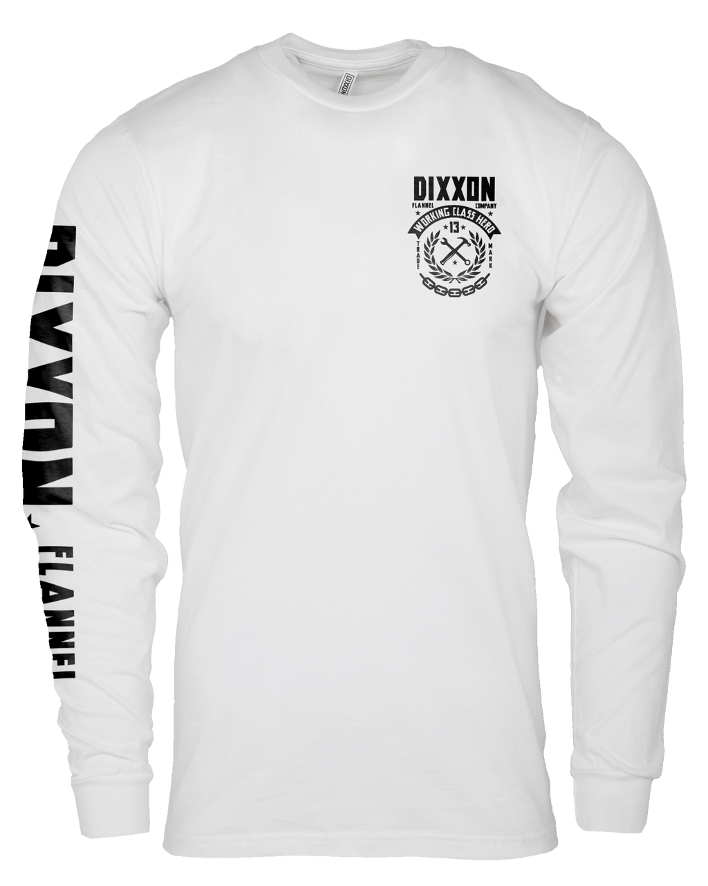 Weld Long Sleeve T-Shirt - White & Black