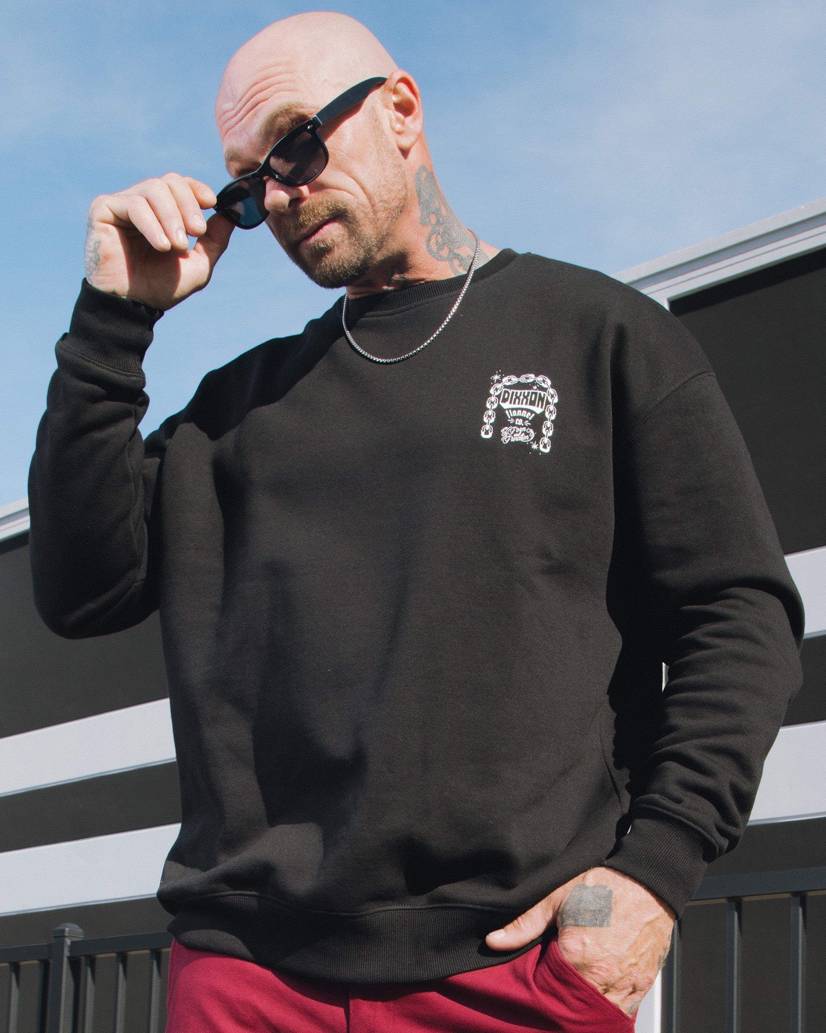 Westside Crewneck Sweatshirt - Black