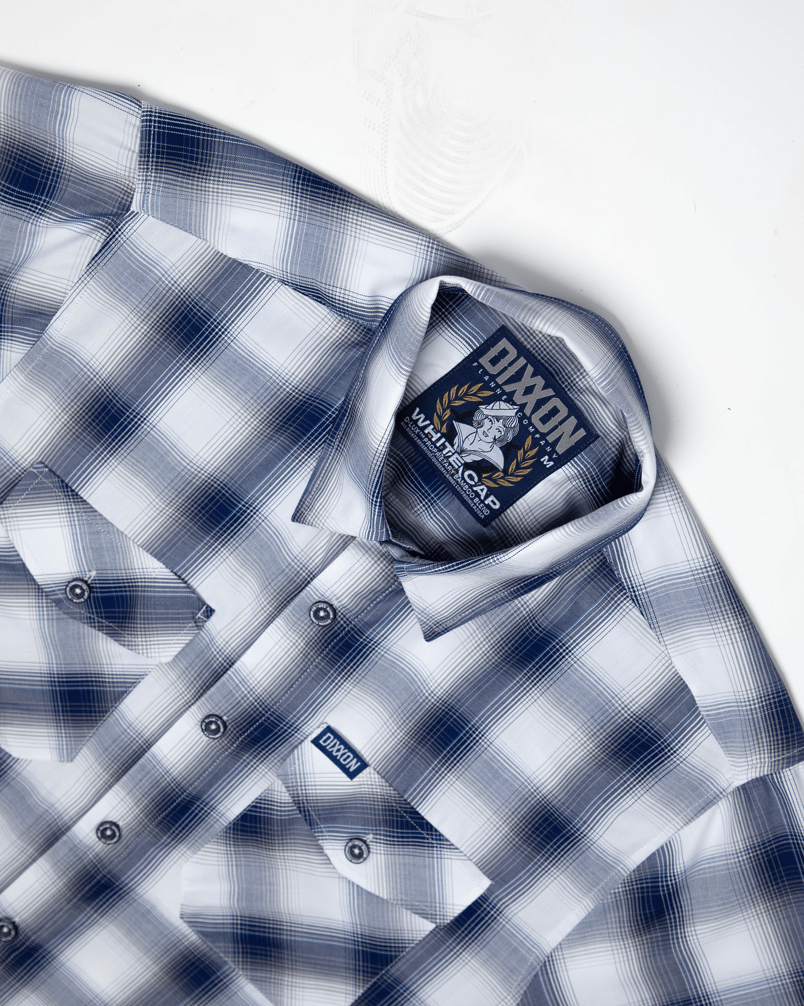 White Cap Bamboo Short Sleeve