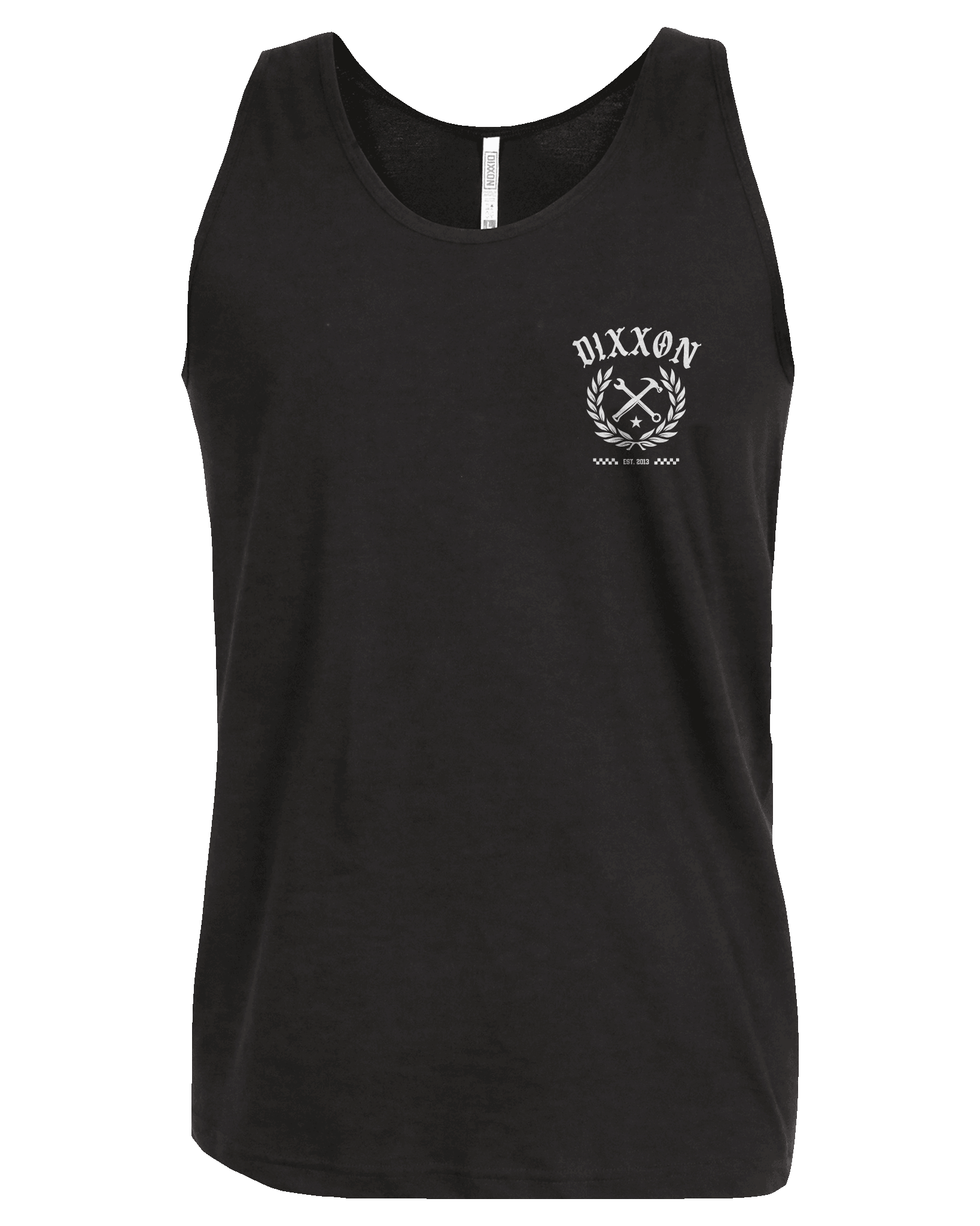 White Cruz Tank - Black