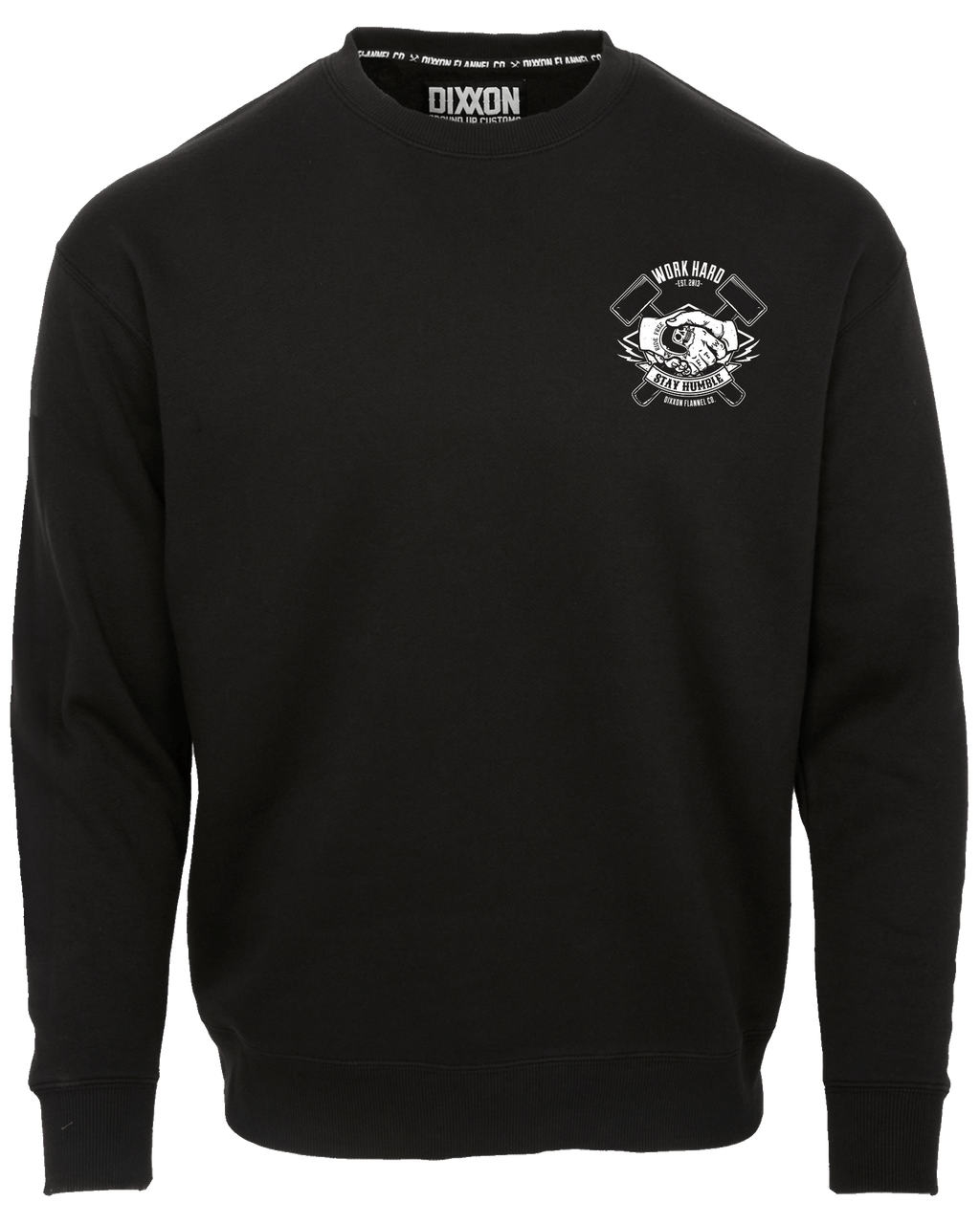 White Hammers Crewneck Sweatshirt - Black