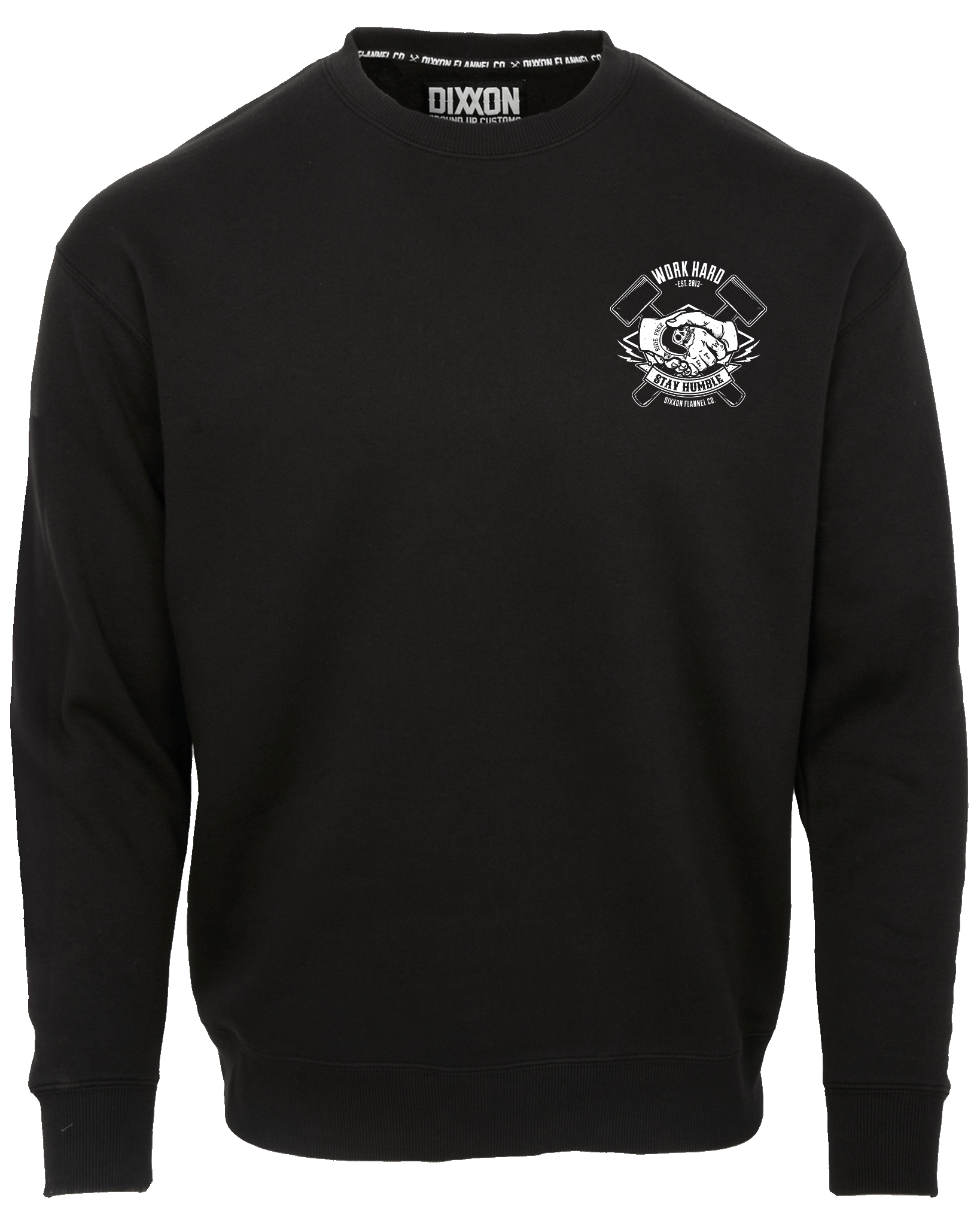 White Hammers Crewneck Sweatshirt - Black