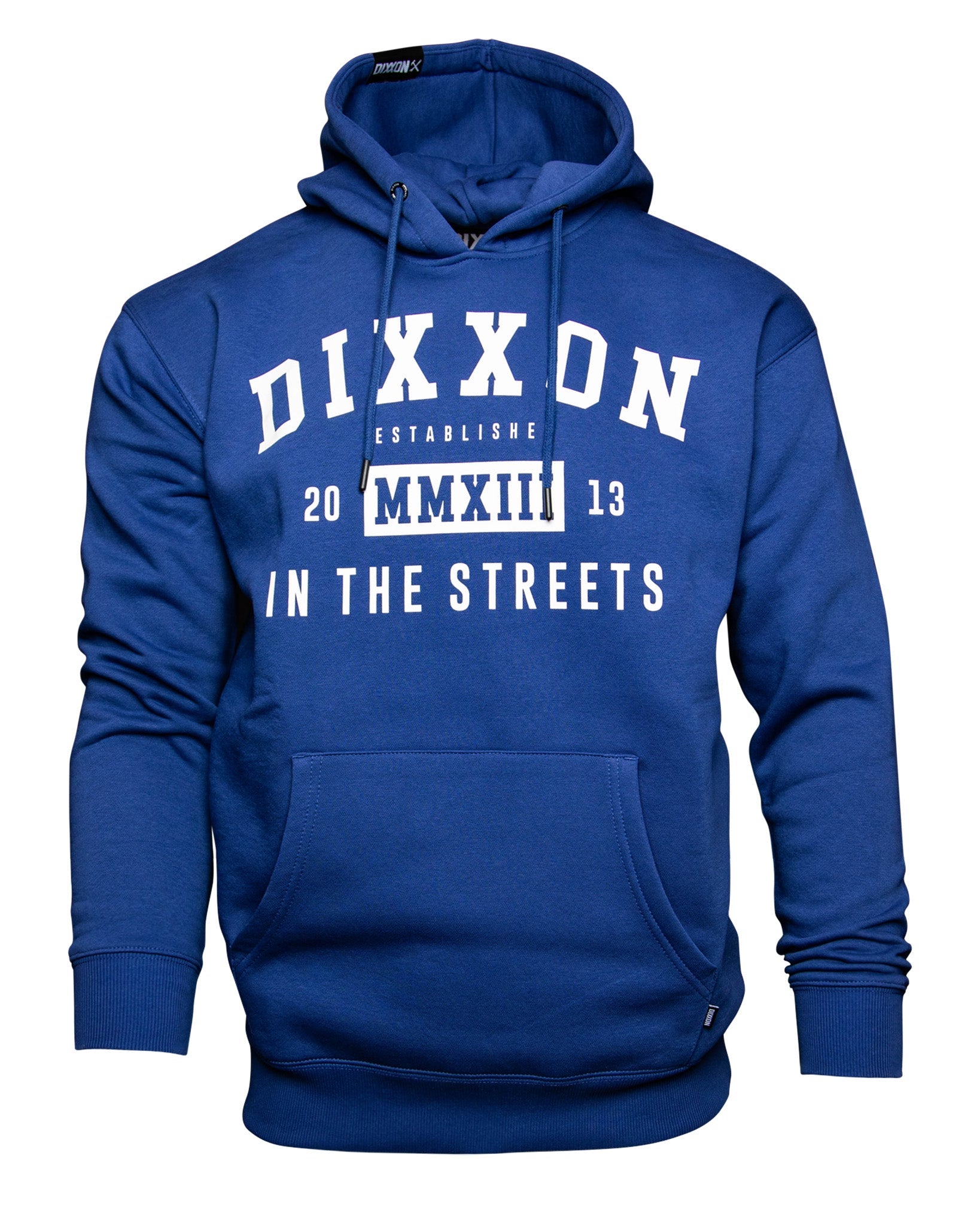 White In The Streets Pullover Hoodie - Blue