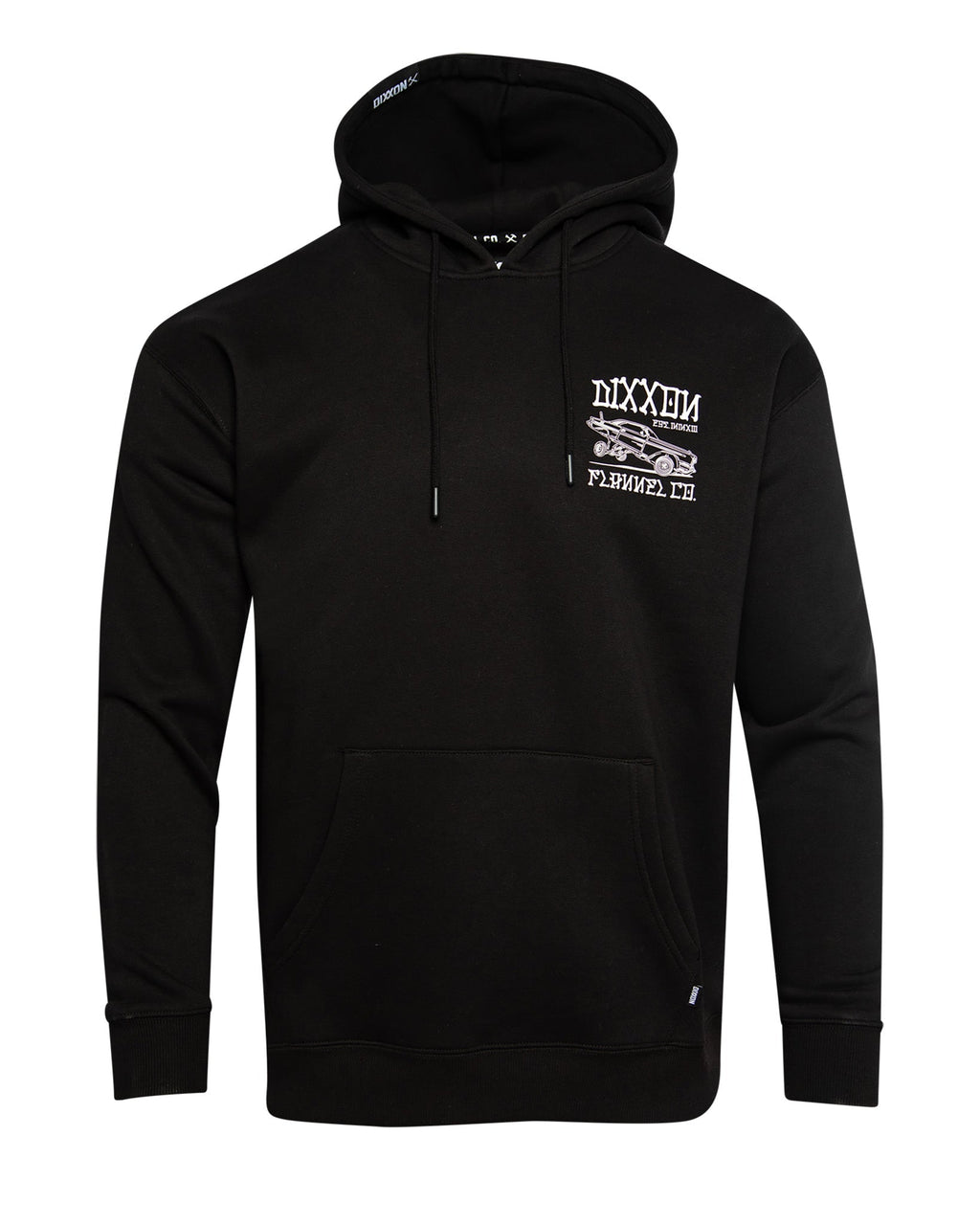 White Stink Bug Pullover Hoodie - Black