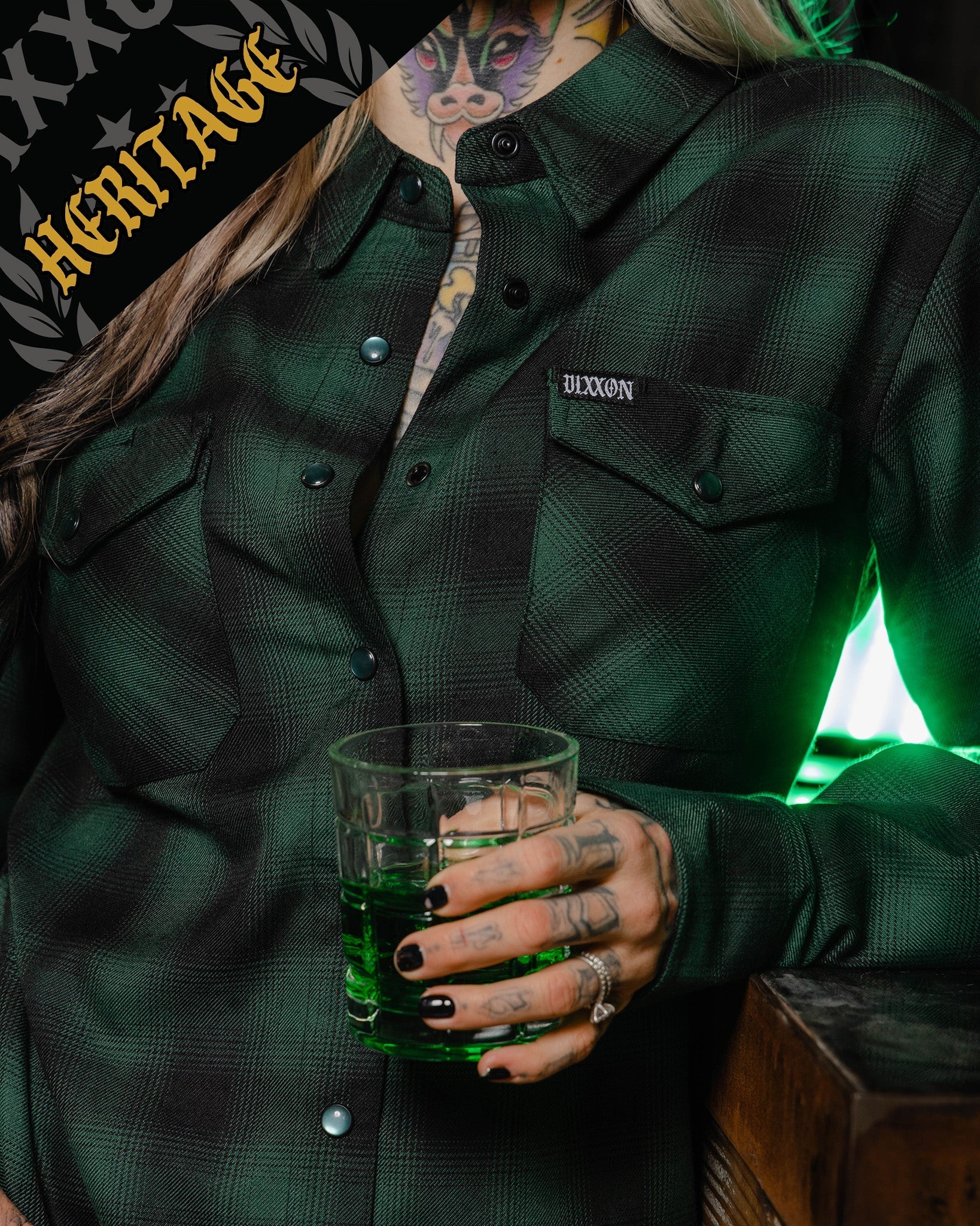 Women's Absinthe Heritage Flannel
