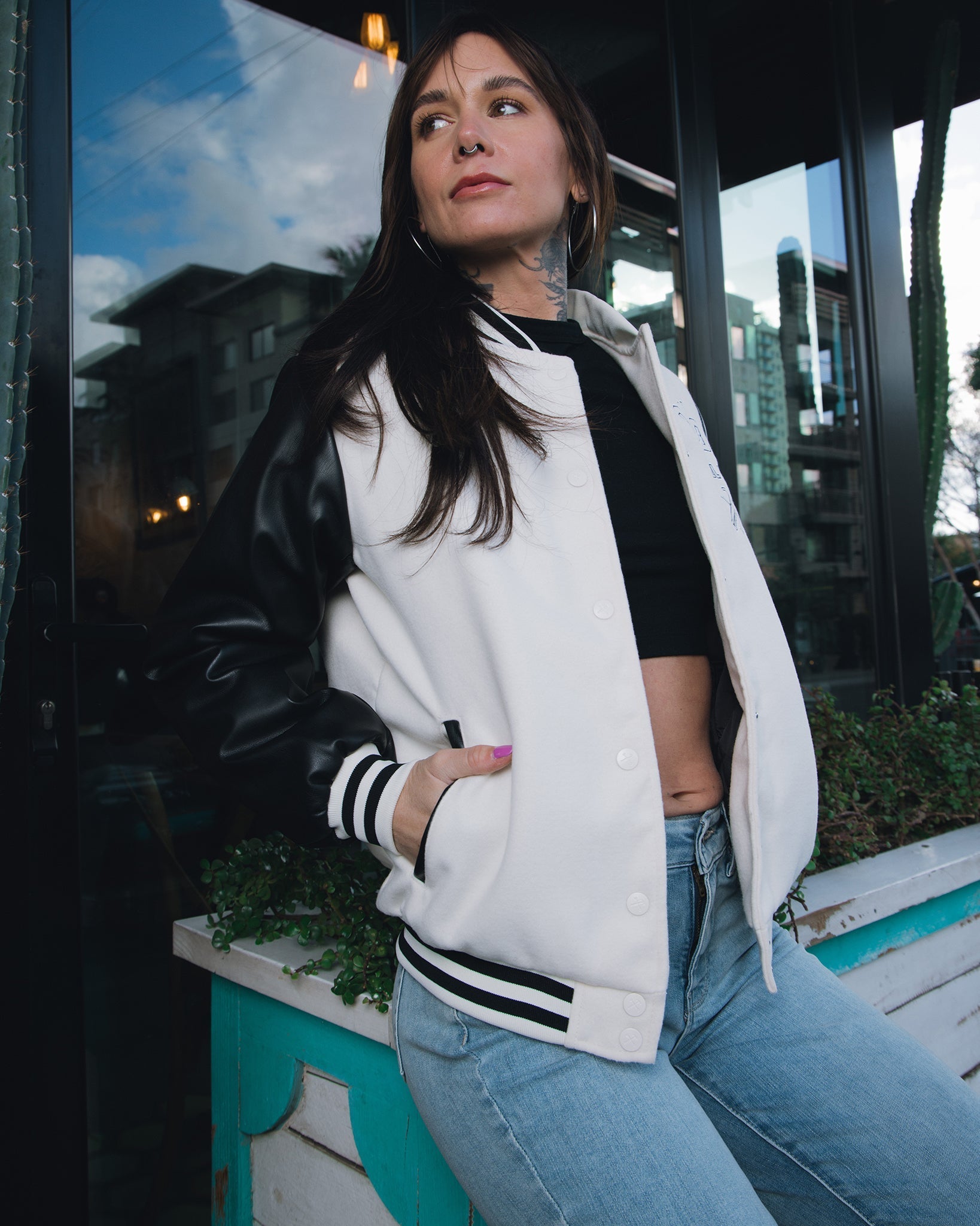 Women's Absolute Defiance Wool Varsity Jacket