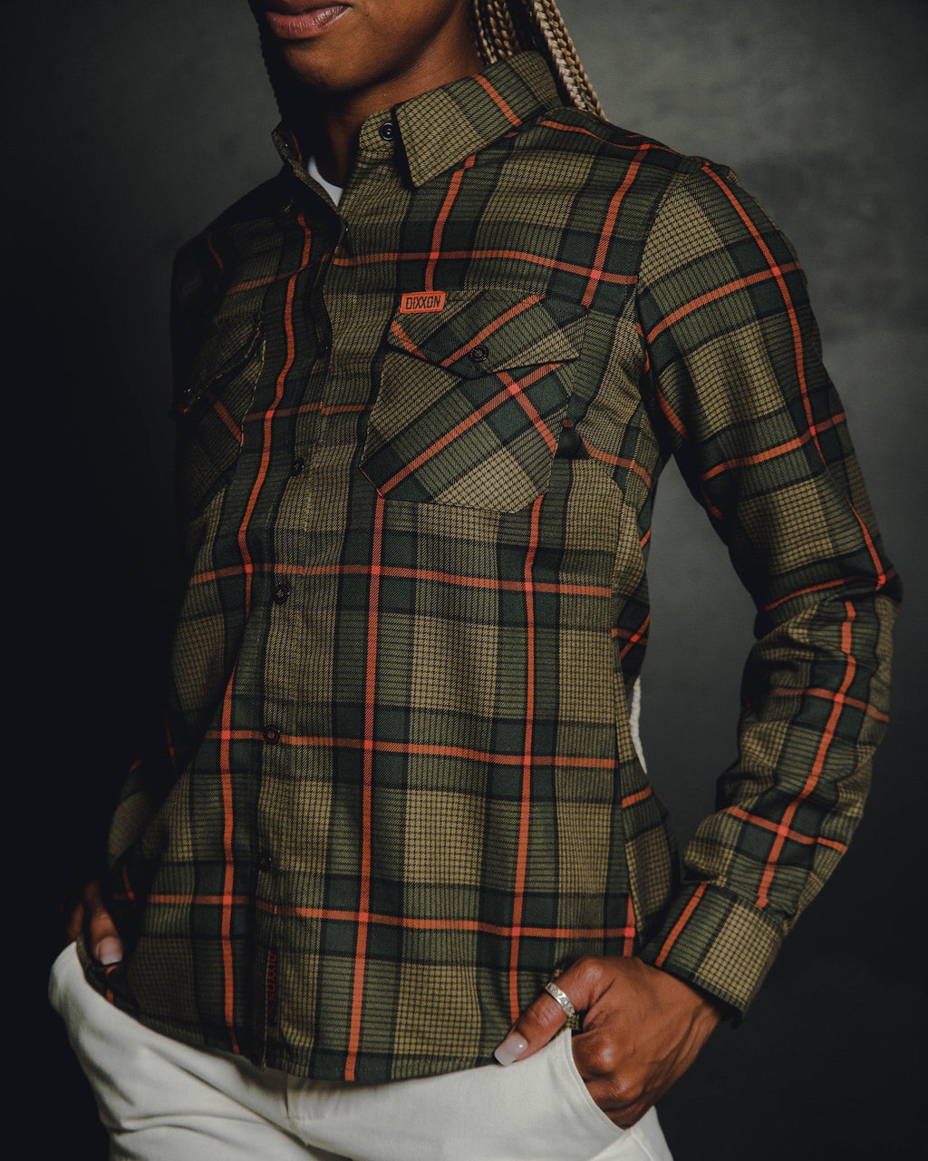 Women's Black Hawk Flannel