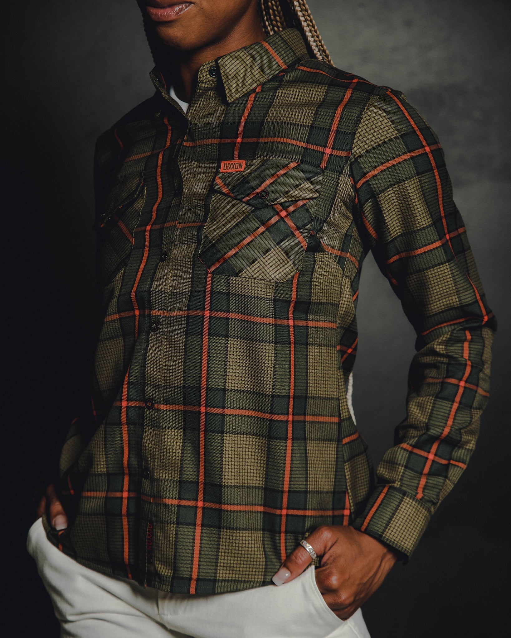 Women's Black Hawk Flannel