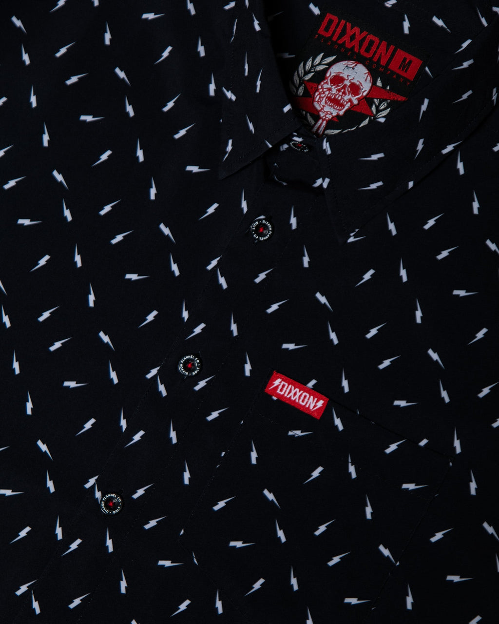 Women's Bolt Party Shirt - Black